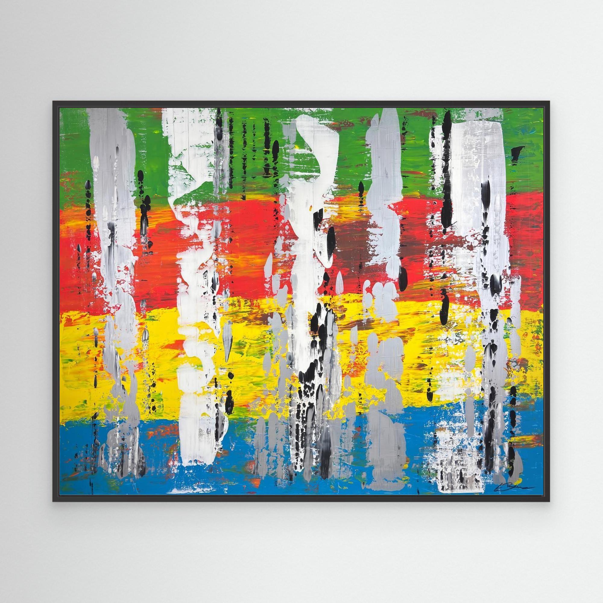 Kunstwerk "The Twining II" - Premium Leinwand-Druck, limitiert auf 10 Stück