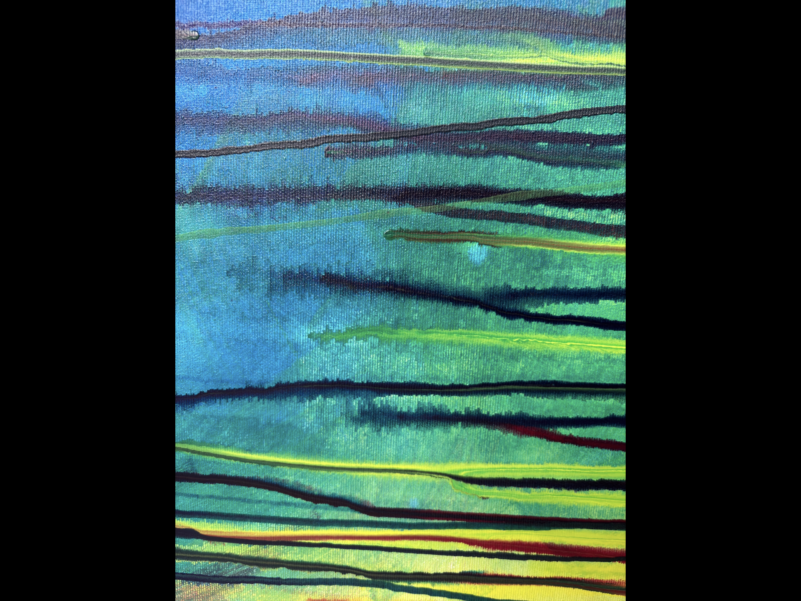 Original-Kunstwerk “Lemuria I – Das Erwachen des Leuchtwaldes!“