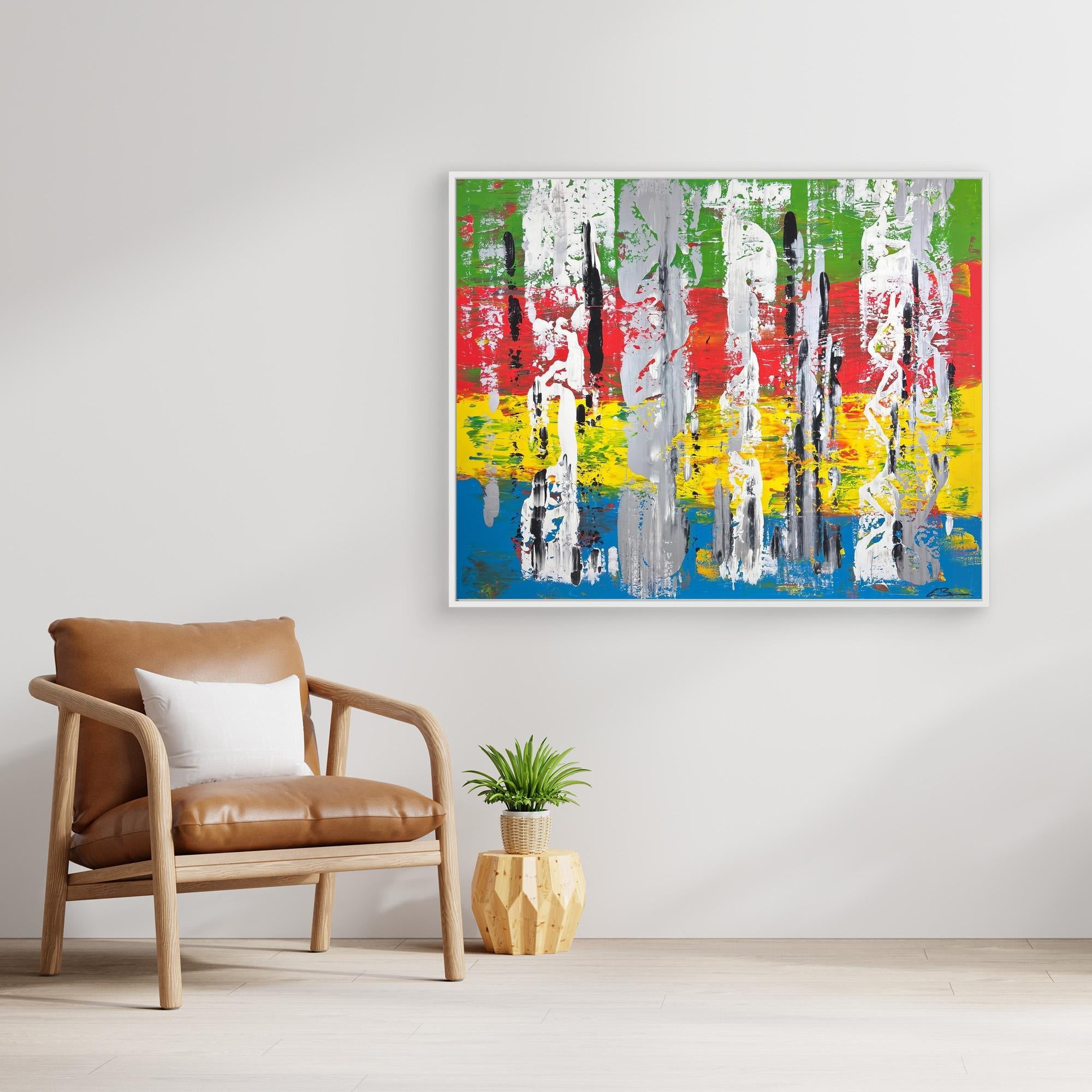 Kunstwerk "The Twining I" - Premium Leinwand-Druck, limitiert auf 10 Stück