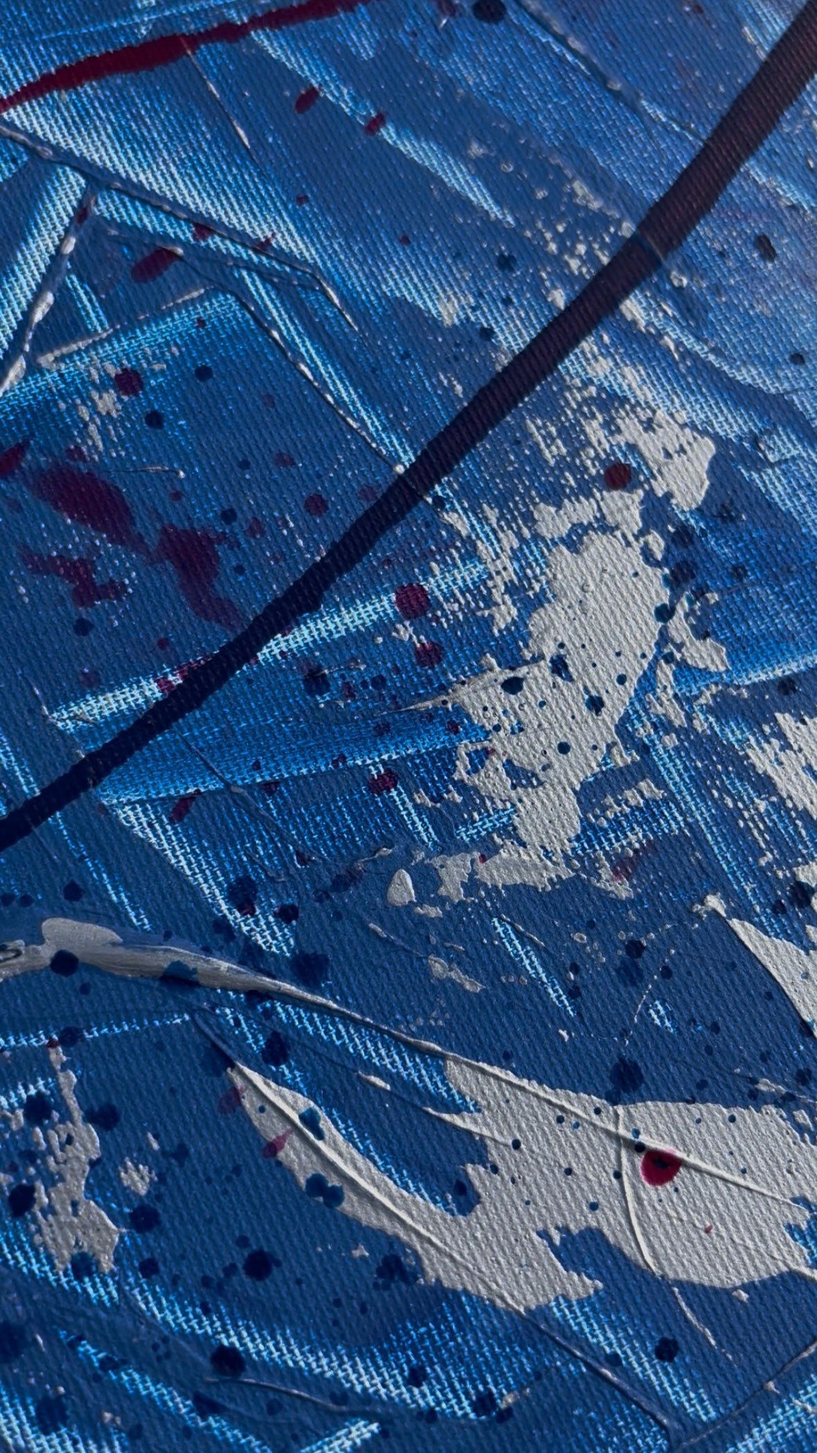 Original-Kunstwerk "Tanz der Galaxien"