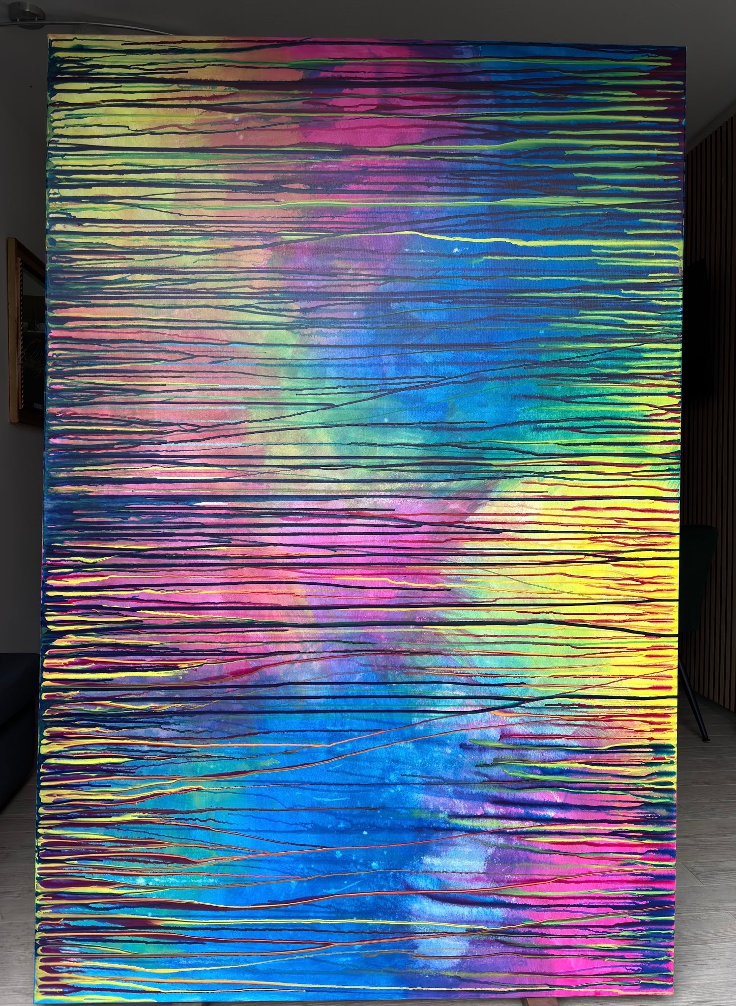 Original-Kunstwerk “Lemuria I – Das Erwachen des Leuchtwaldes!“