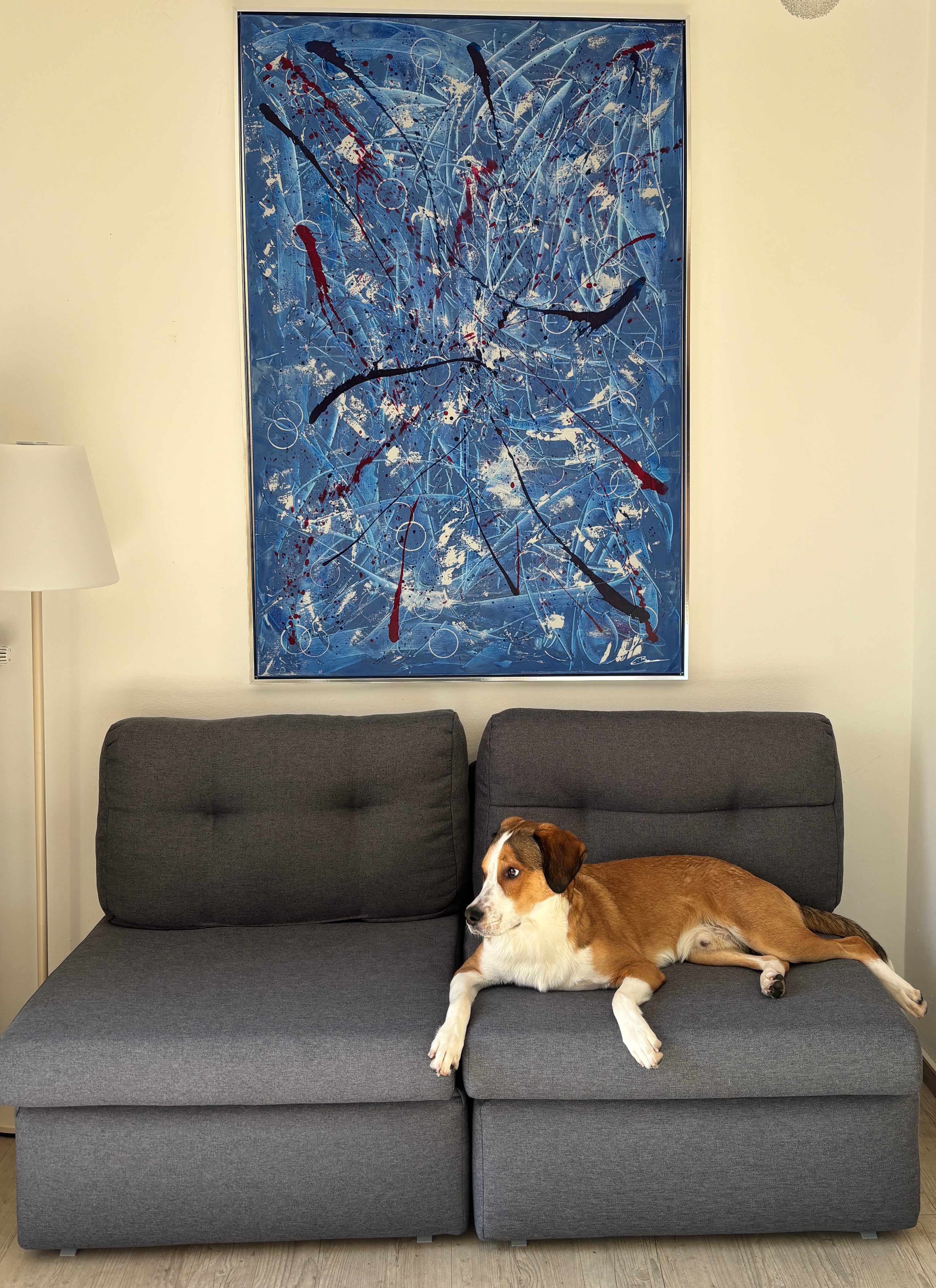 Original-Kunstwerk "Tanz der Galaxien"