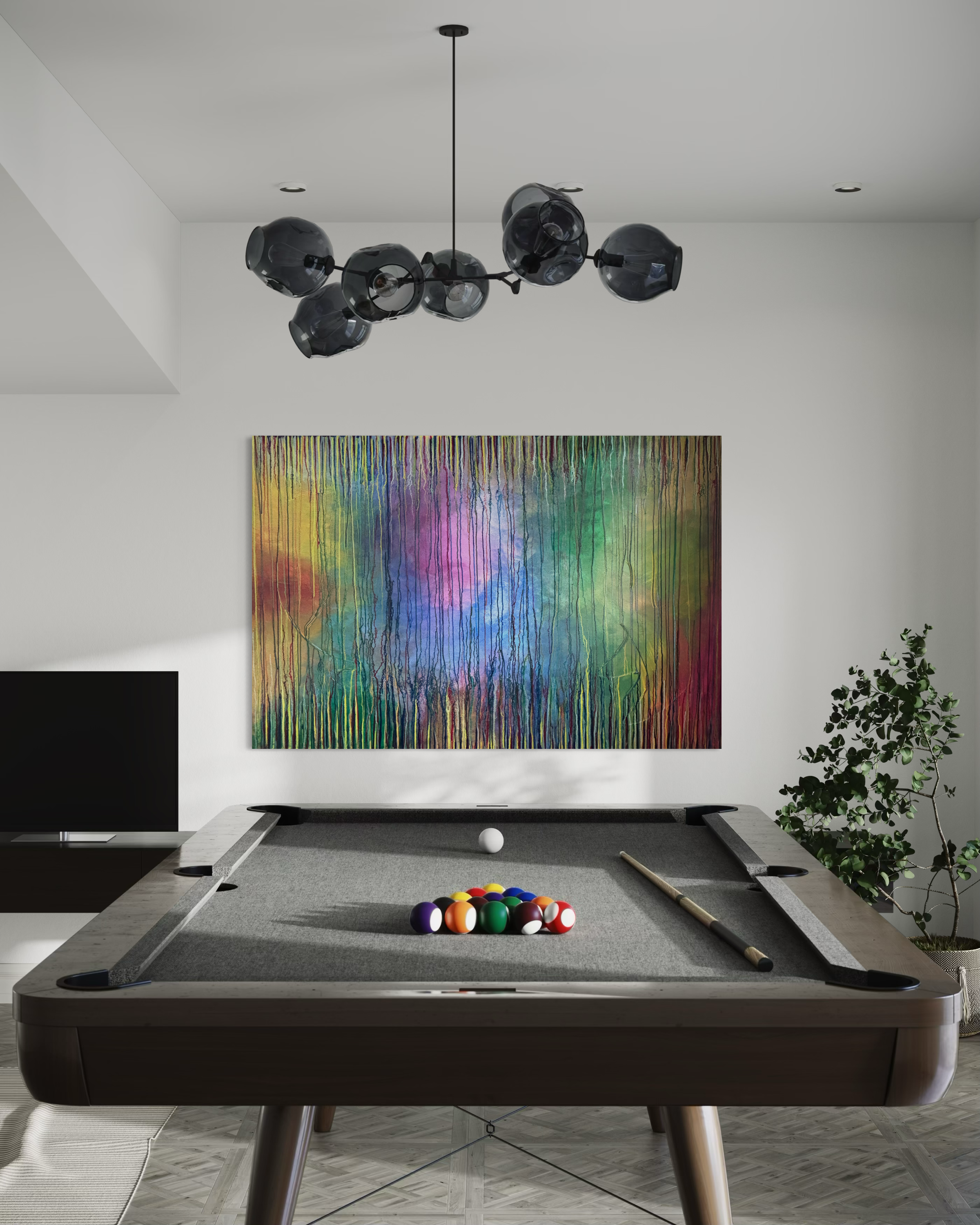 Original-Kunstwerk “Lemuria II - Atem der Lichtwelt“