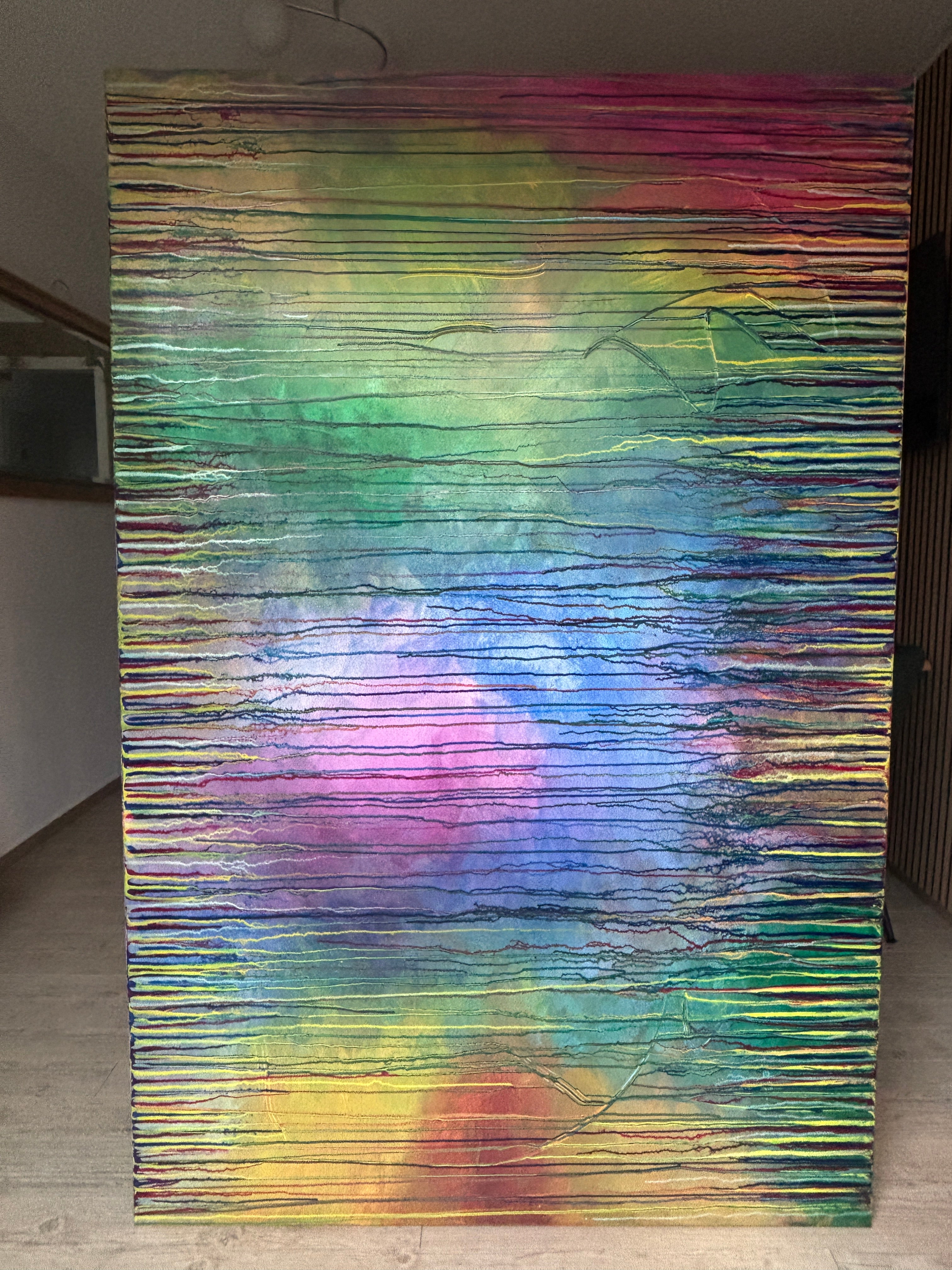 Original-Kunstwerk “Lemuria II - Atem der Lichtwelt“