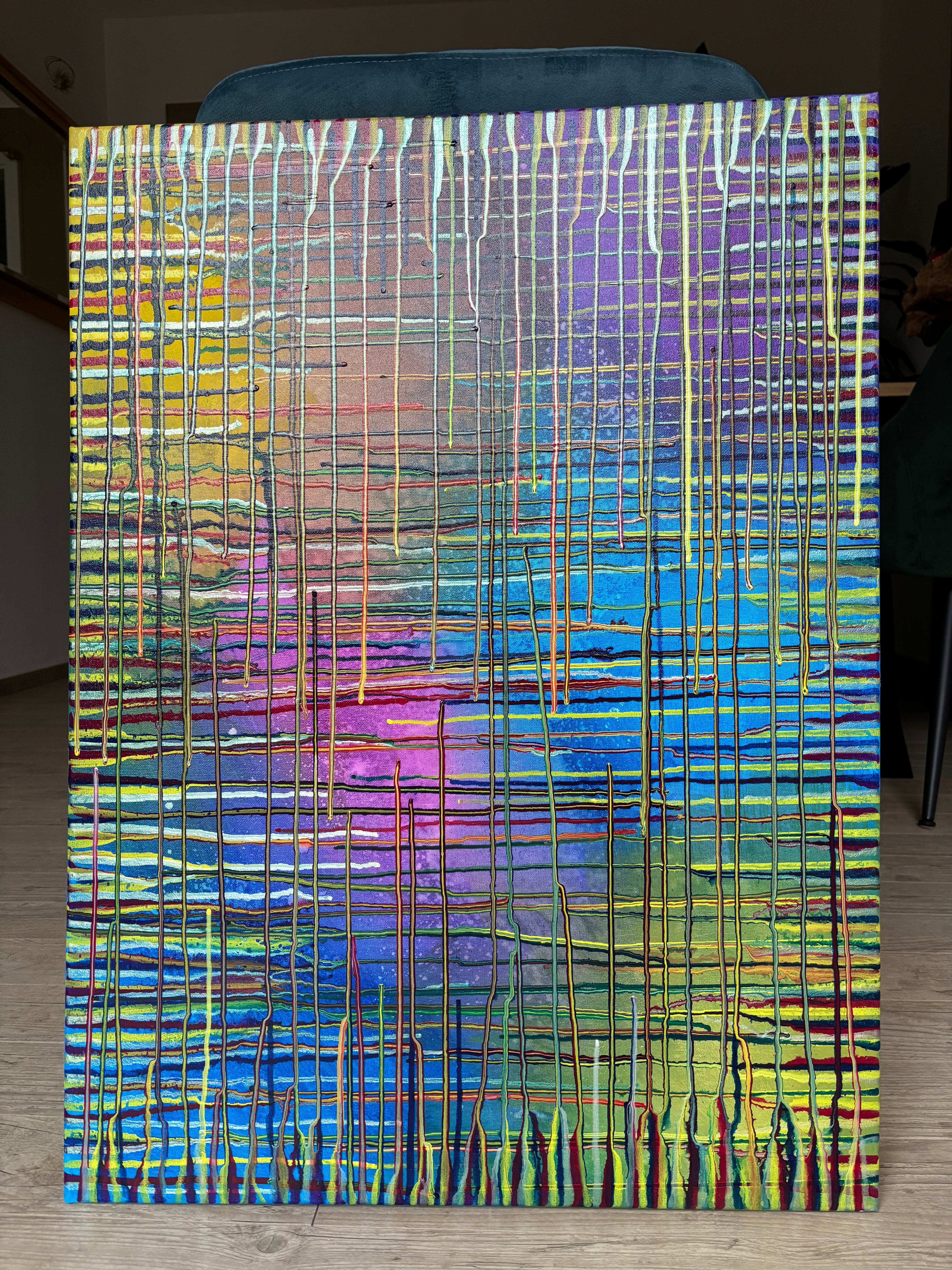Original-Kunstwerk “Lichtimpulse“