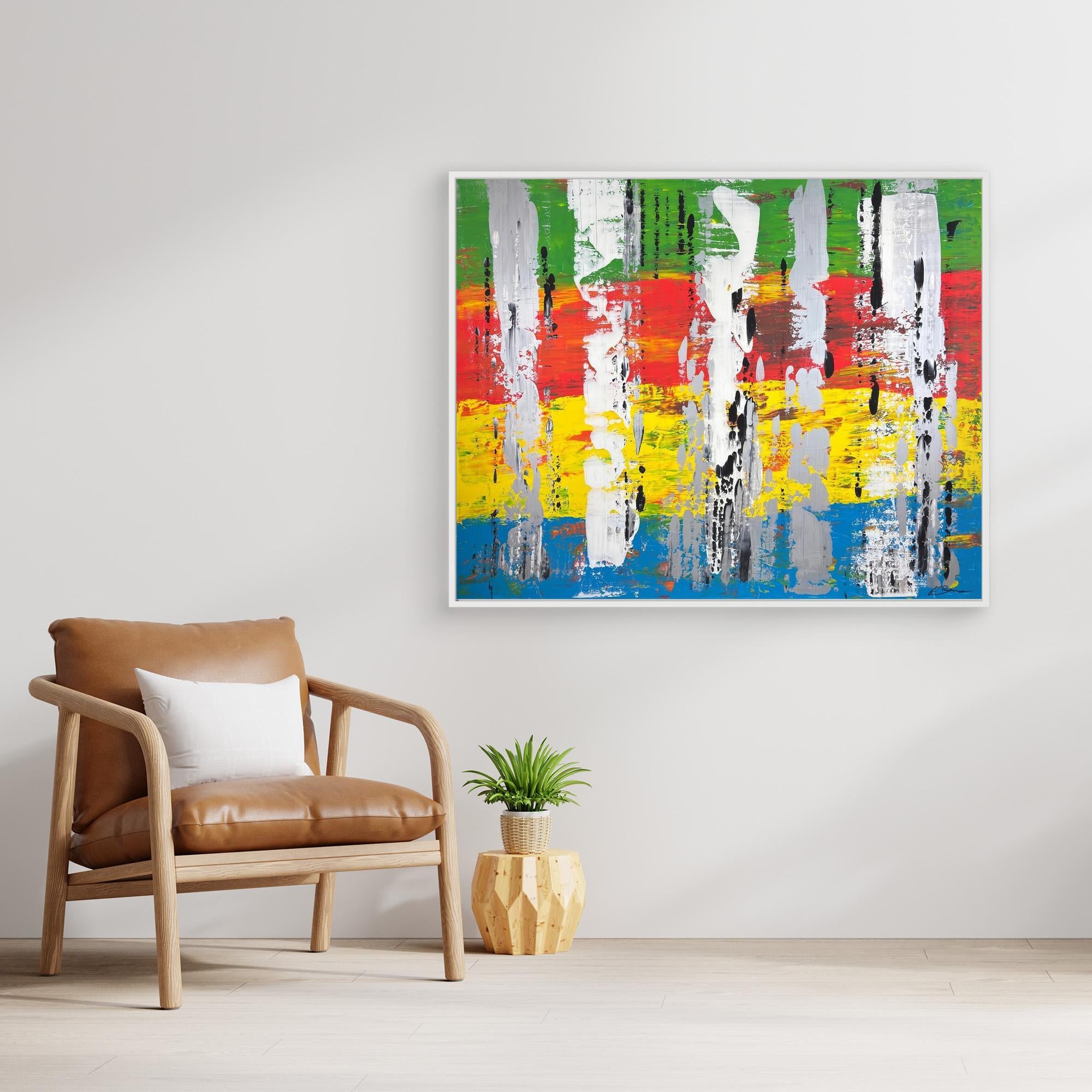 Kunstwerk "The Twining II" - Premium Leinwand-Druck, limitiert auf 10 Stück