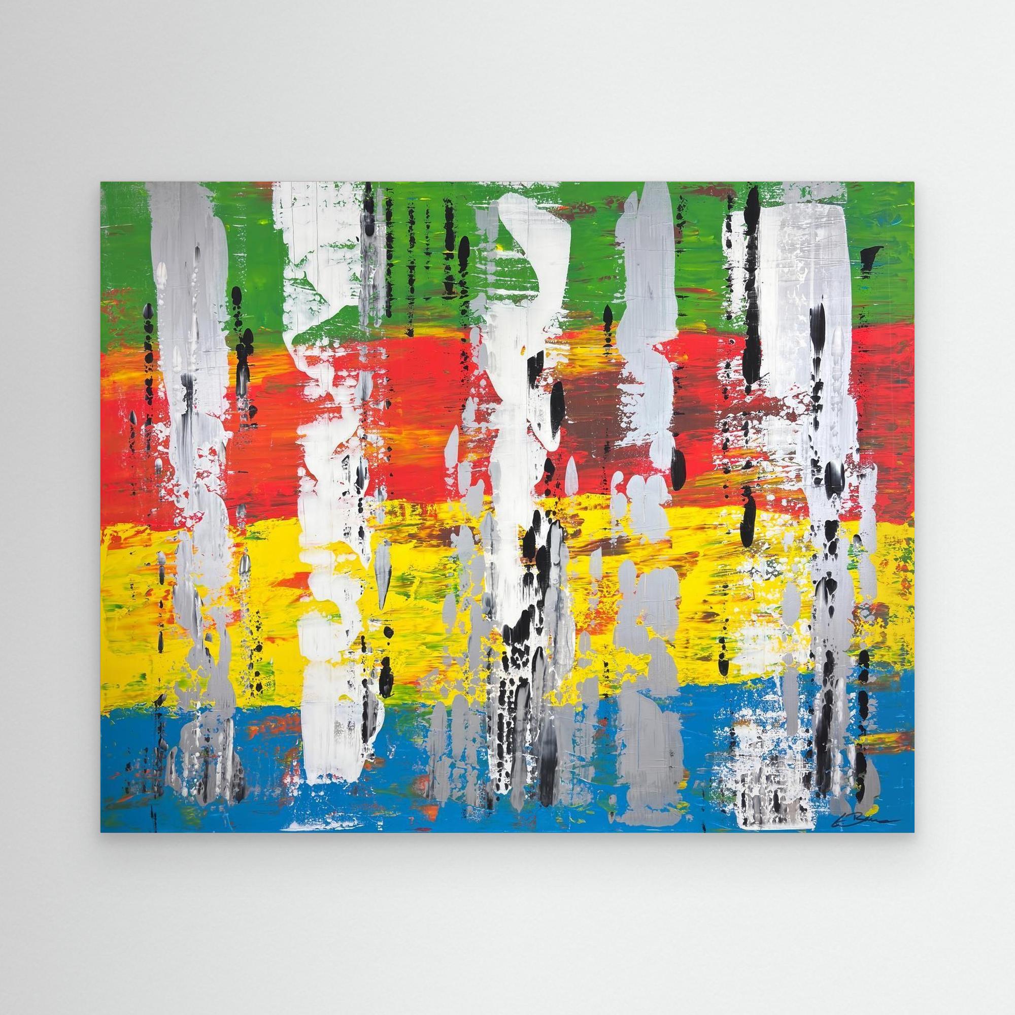 Kunstwerk "The Twining II" - Premium Leinwand-Druck, limitiert auf 10 Stück