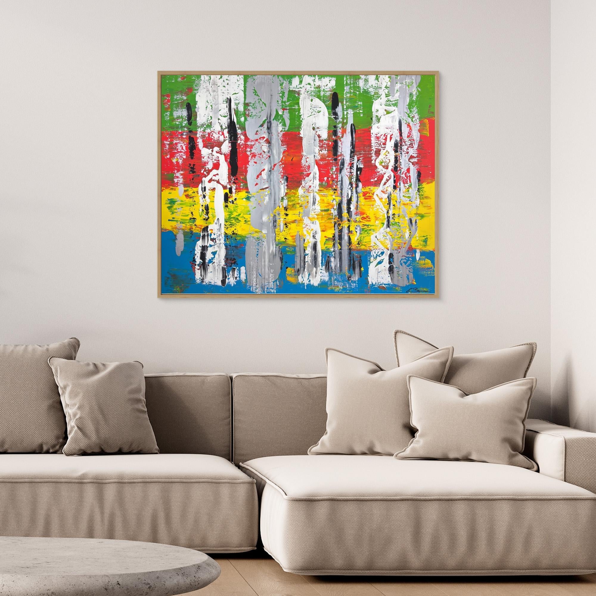 Kunstwerk "The Twining I" - Premium Leinwand-Druck, limitiert auf 10 Stück