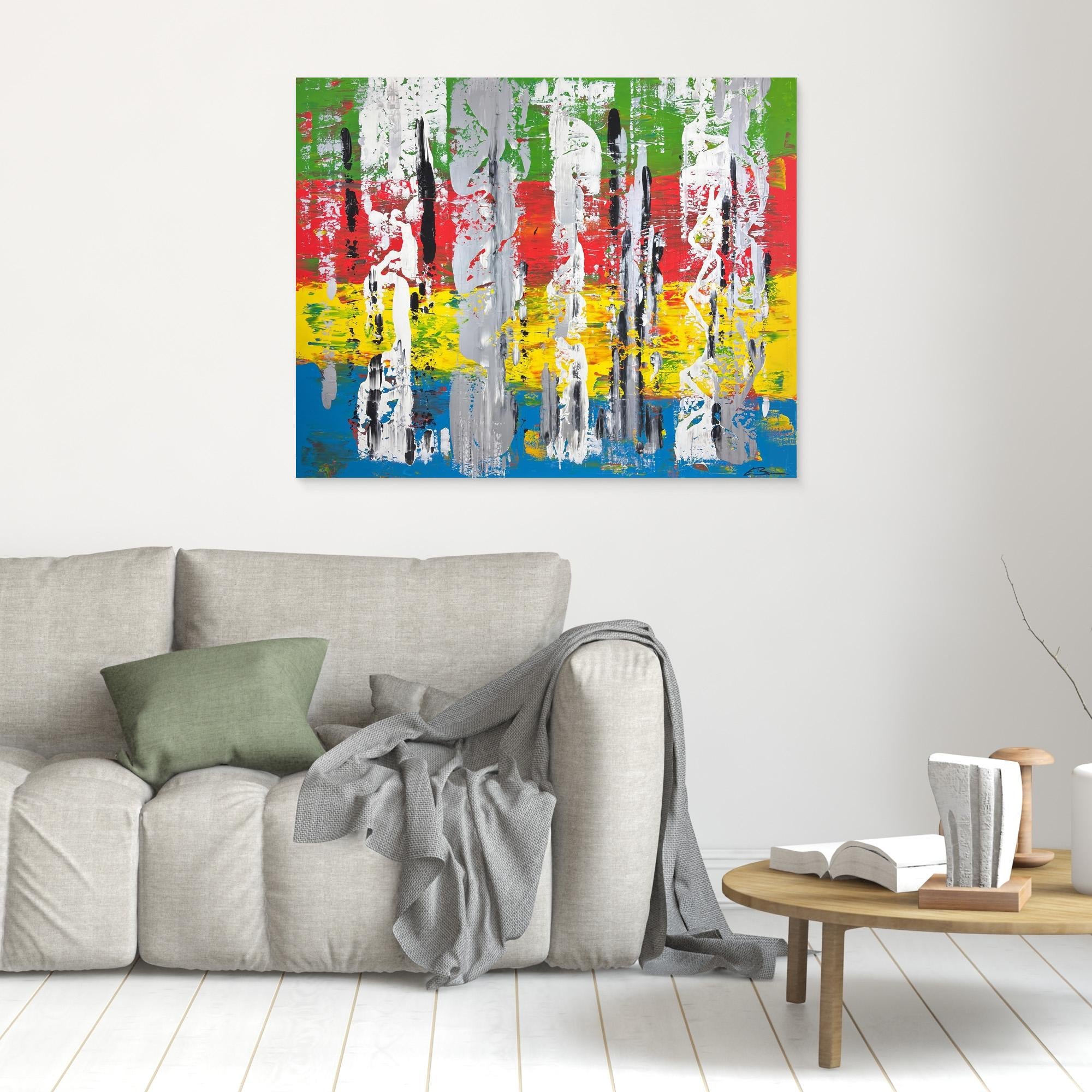 Kunstwerk "The Twining I" - Premium Leinwand-Druck, limitiert auf 10 Stück