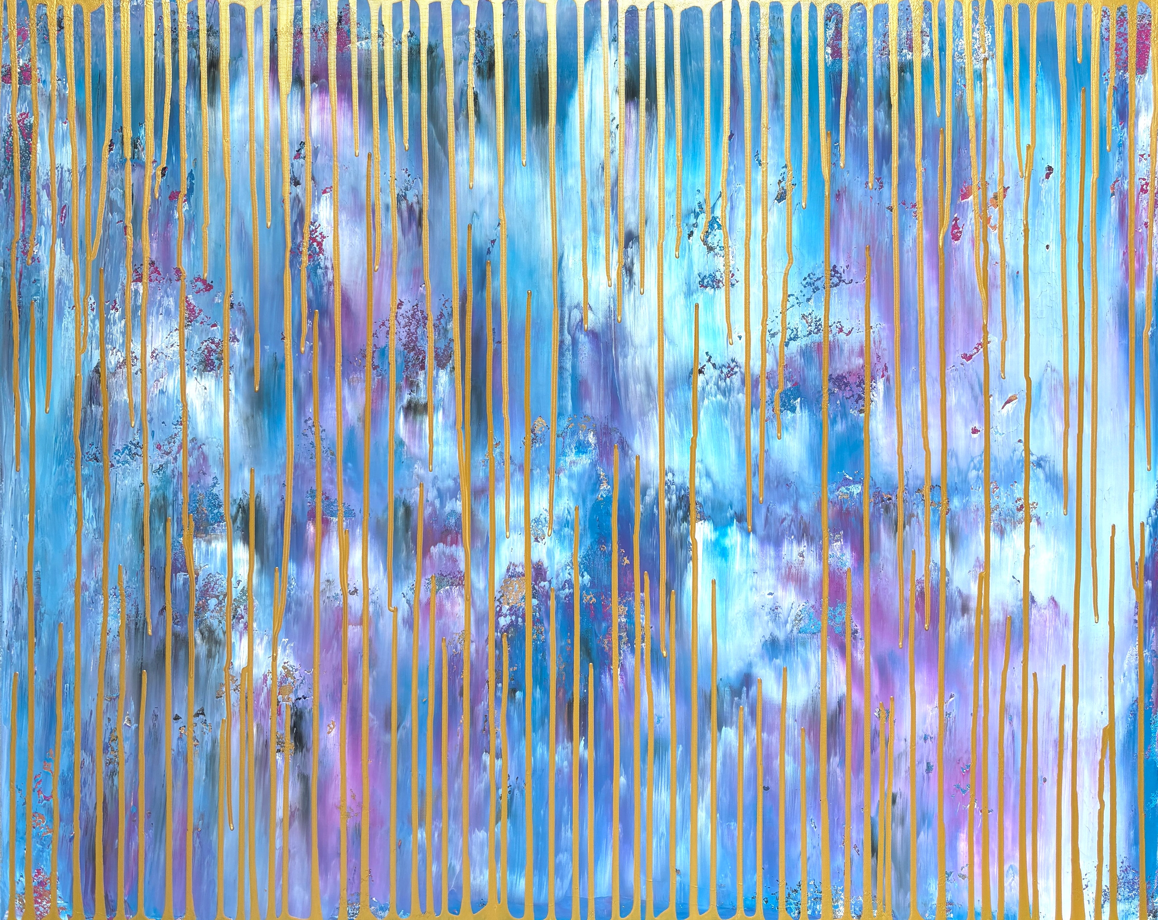 Originalkunstwerk „Lemuria XXII - Lichtregen der Hoffnung“
