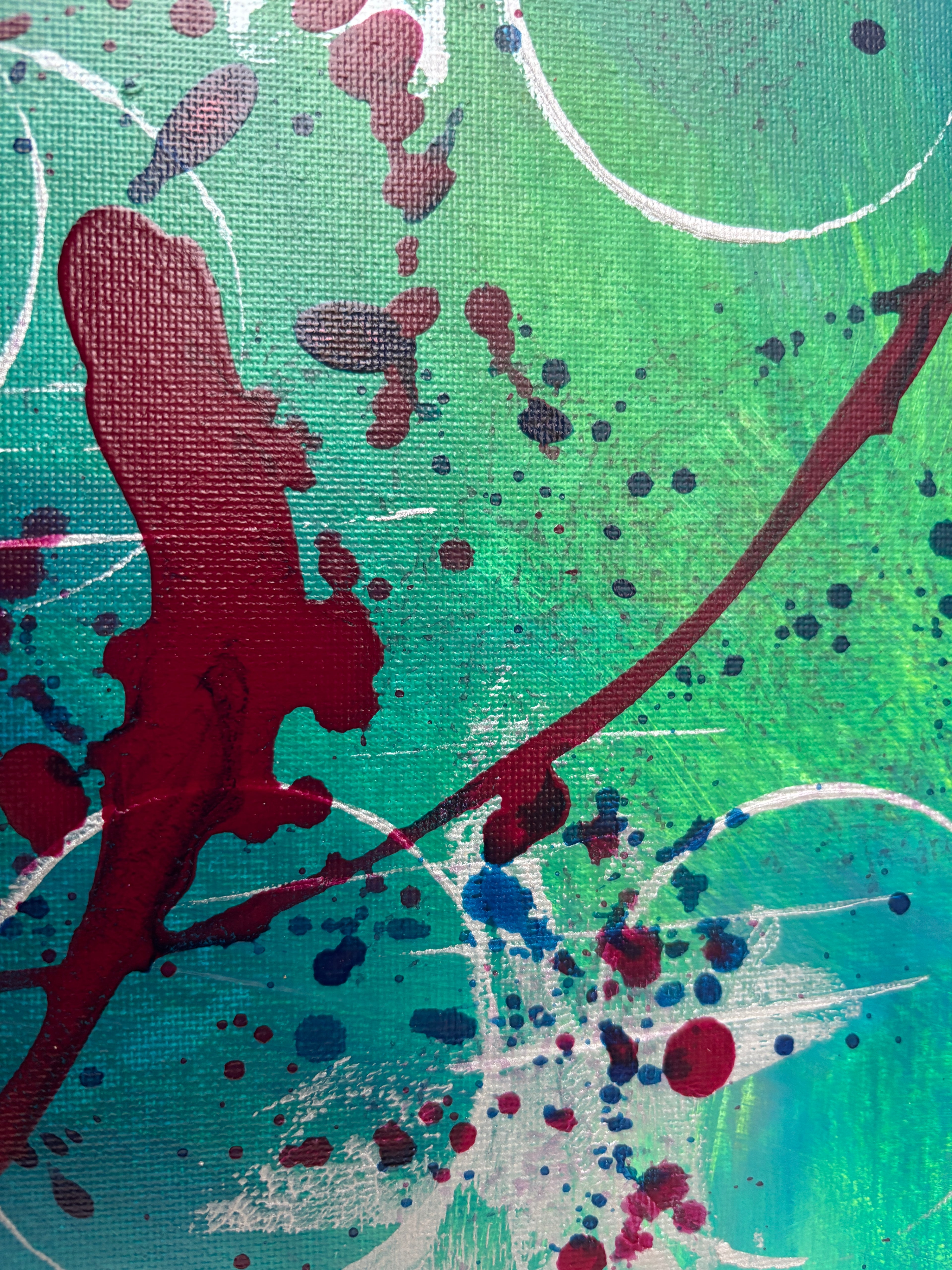 Original-Kunstwerk “Interception“