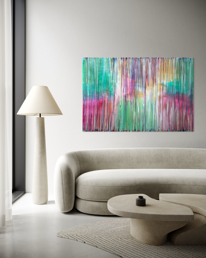 Originalkunstwerk „Lemuria XXIV - Vollendung der Freude“
