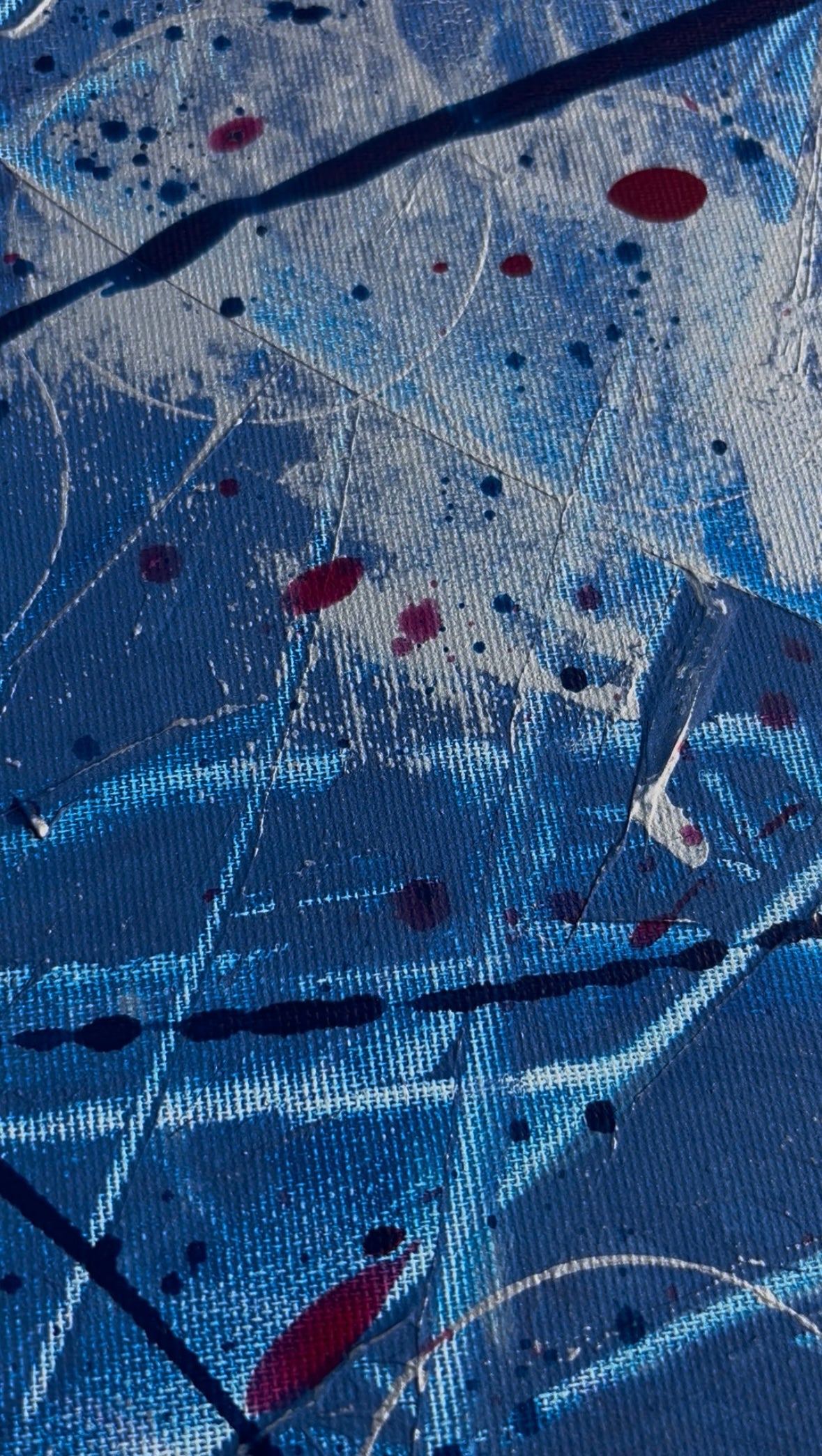 Original-Kunstwerk &quot;Tanz der Galaxien&quot;