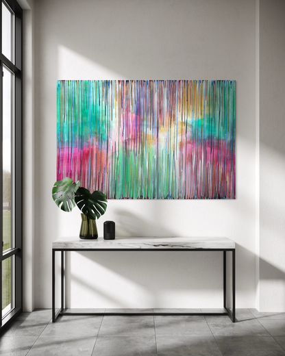 Originalkunstwerk „Lemuria XXIV - Vollendung der Freude“
