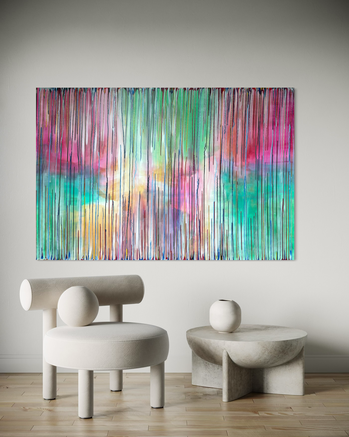 Originalkunstwerk „Lemuria XXIV - Vollendung der Freude“