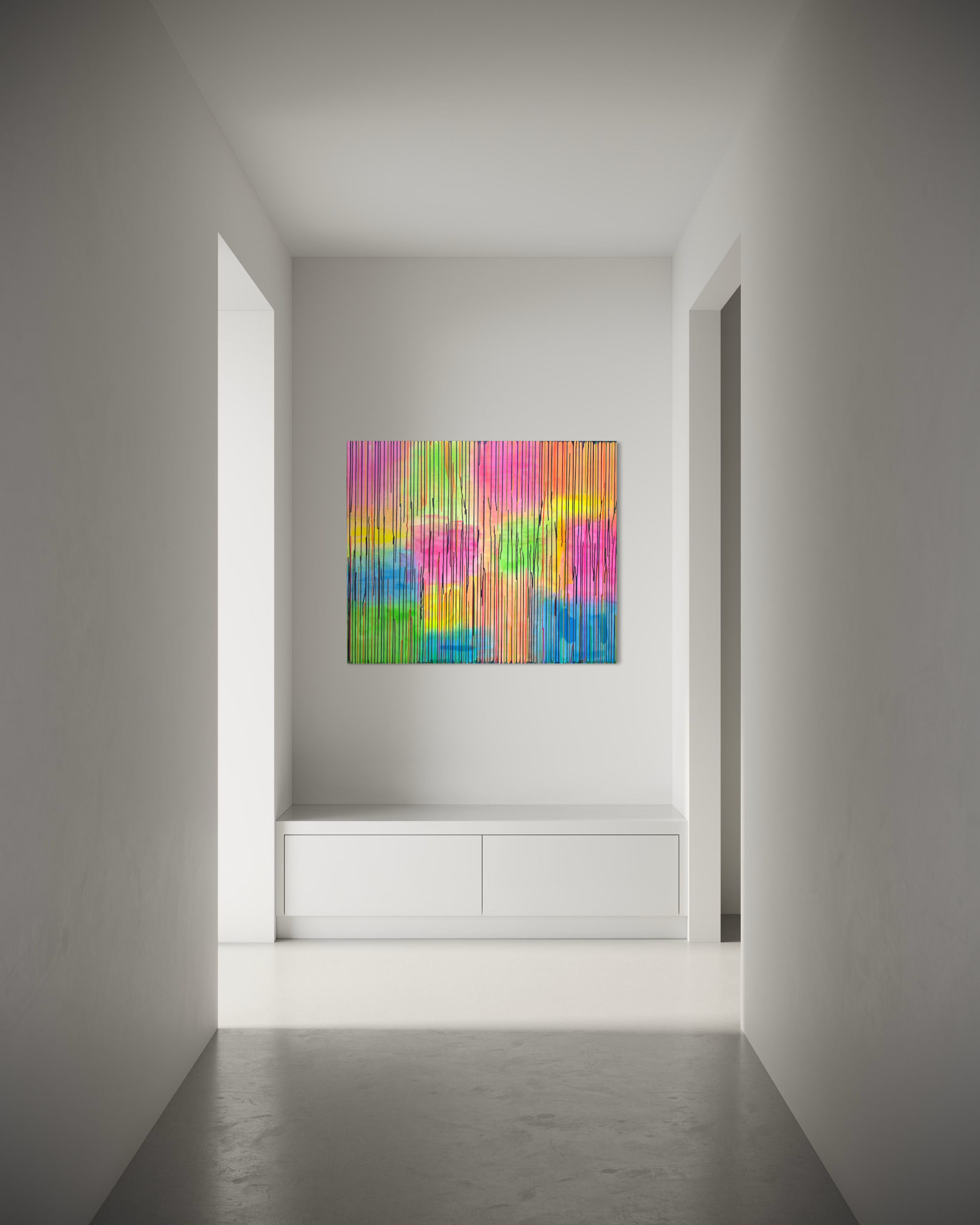 Originalkunstwerk „Lemuria XVI - Pfad der inneren Sonne“