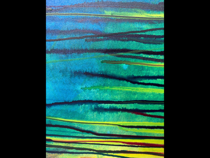 Original-Kunstwerk “Lemuria I – Das Erwachen des Leuchtwaldes!“