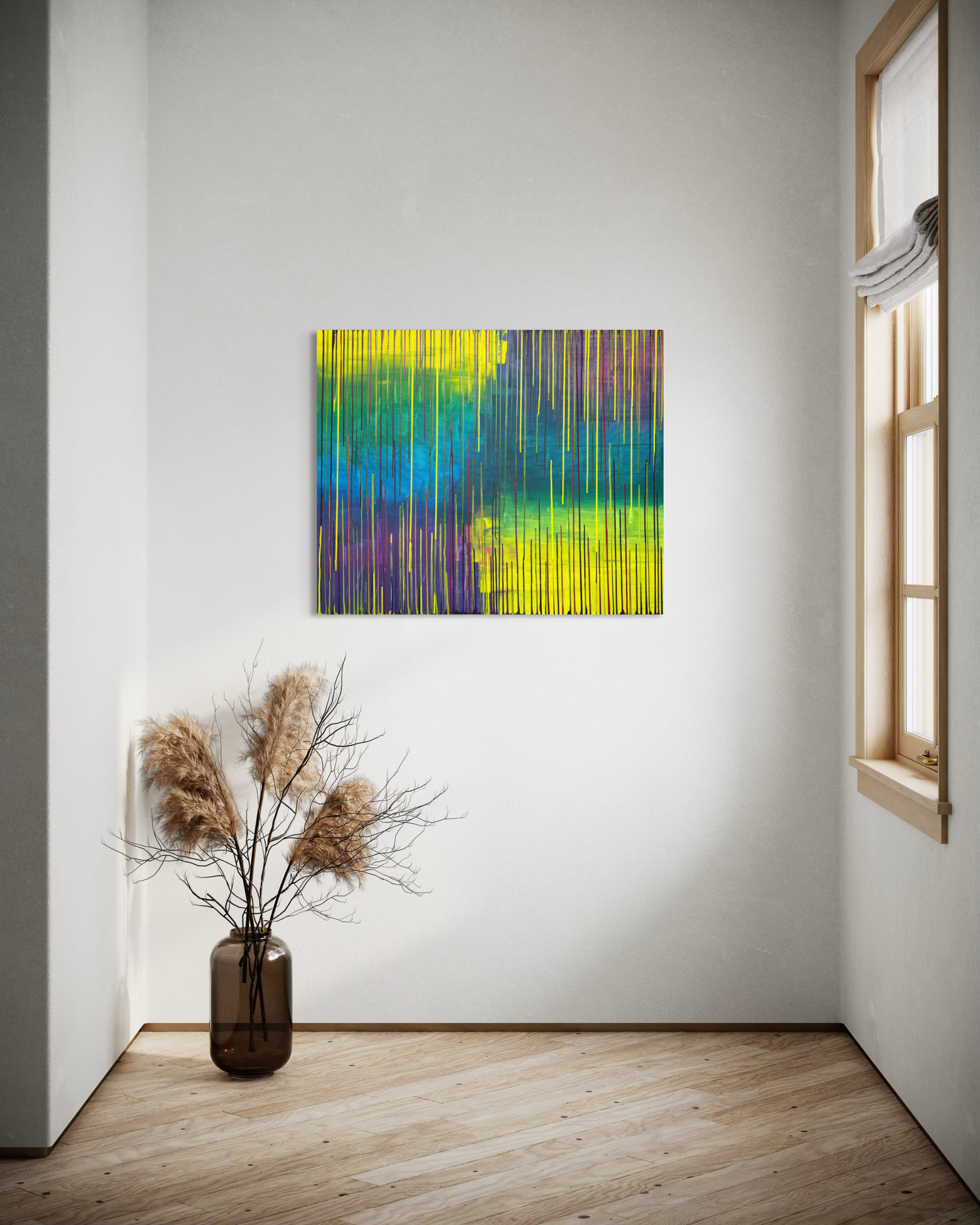 Originalkunstwerk „Lemuria XXI - Brücke der Glückseligkeit“