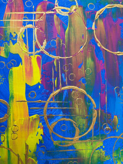 Original-Kunstwerk “Dreaming in Bubbles“