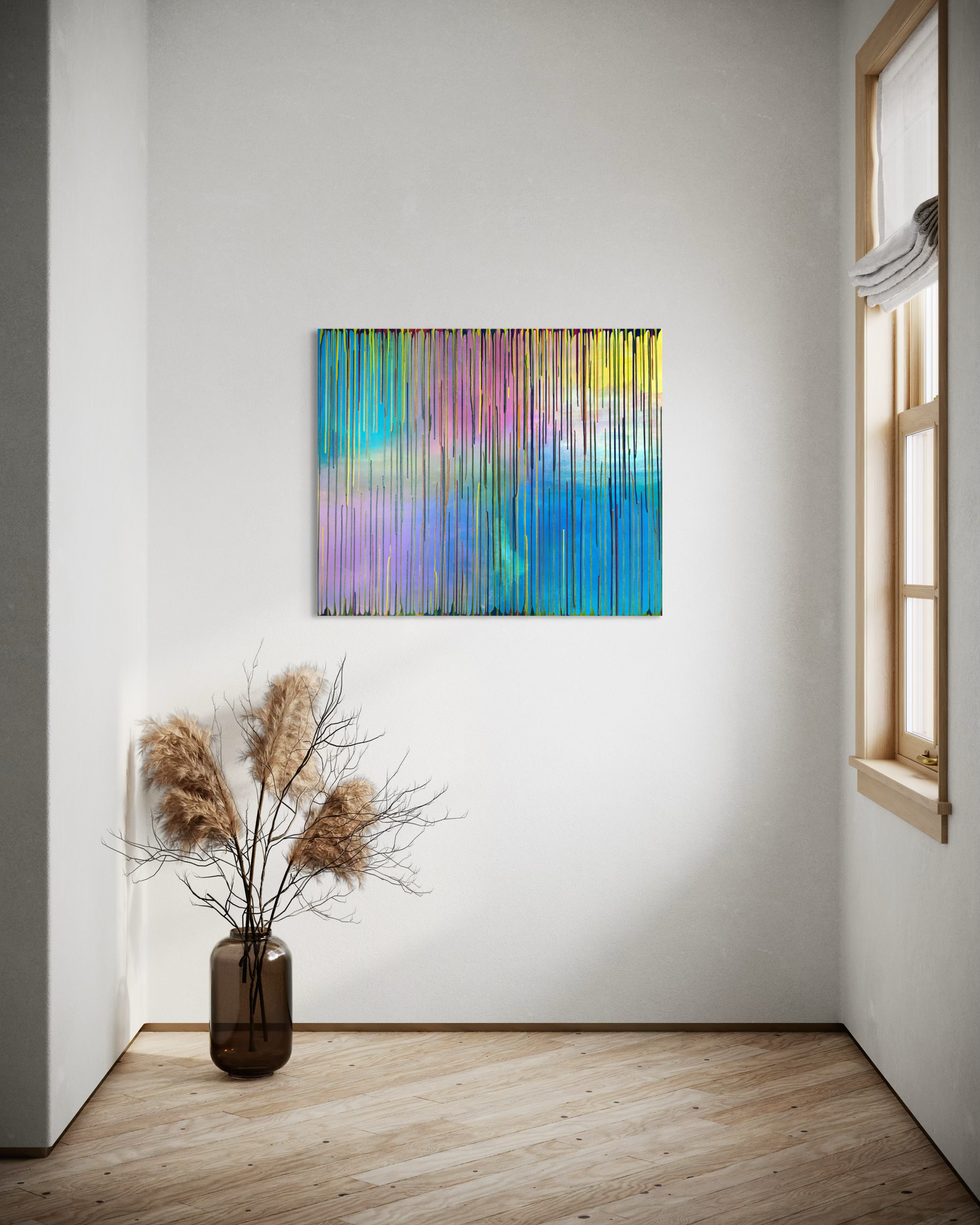 Originalkunstwerk „Lemuria XIX - Aufbruch ins Strahlen“