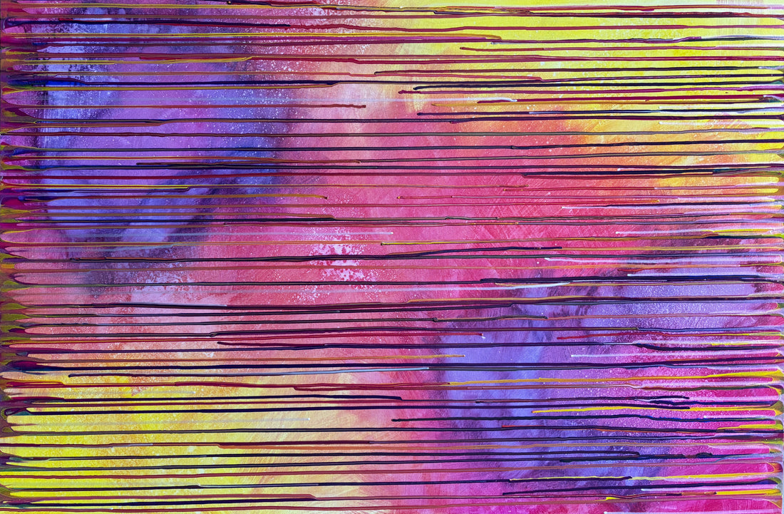 Originalkunstwerk „Lemuria XIV - Glücksfusion“