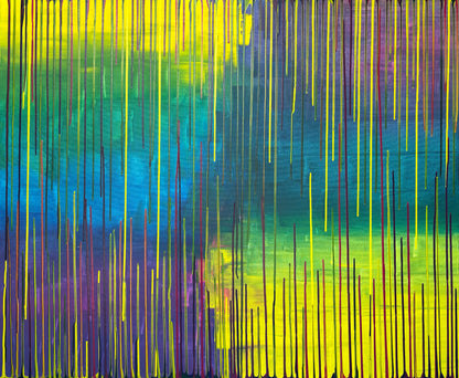 Originalkunstwerk „Lemuria XXI - Brücke der Glückseligkeit“