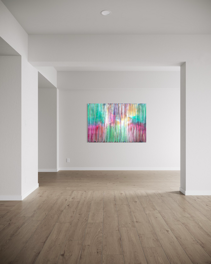 Originalkunstwerk „Lemuria XXIV - Vollendung der Freude“