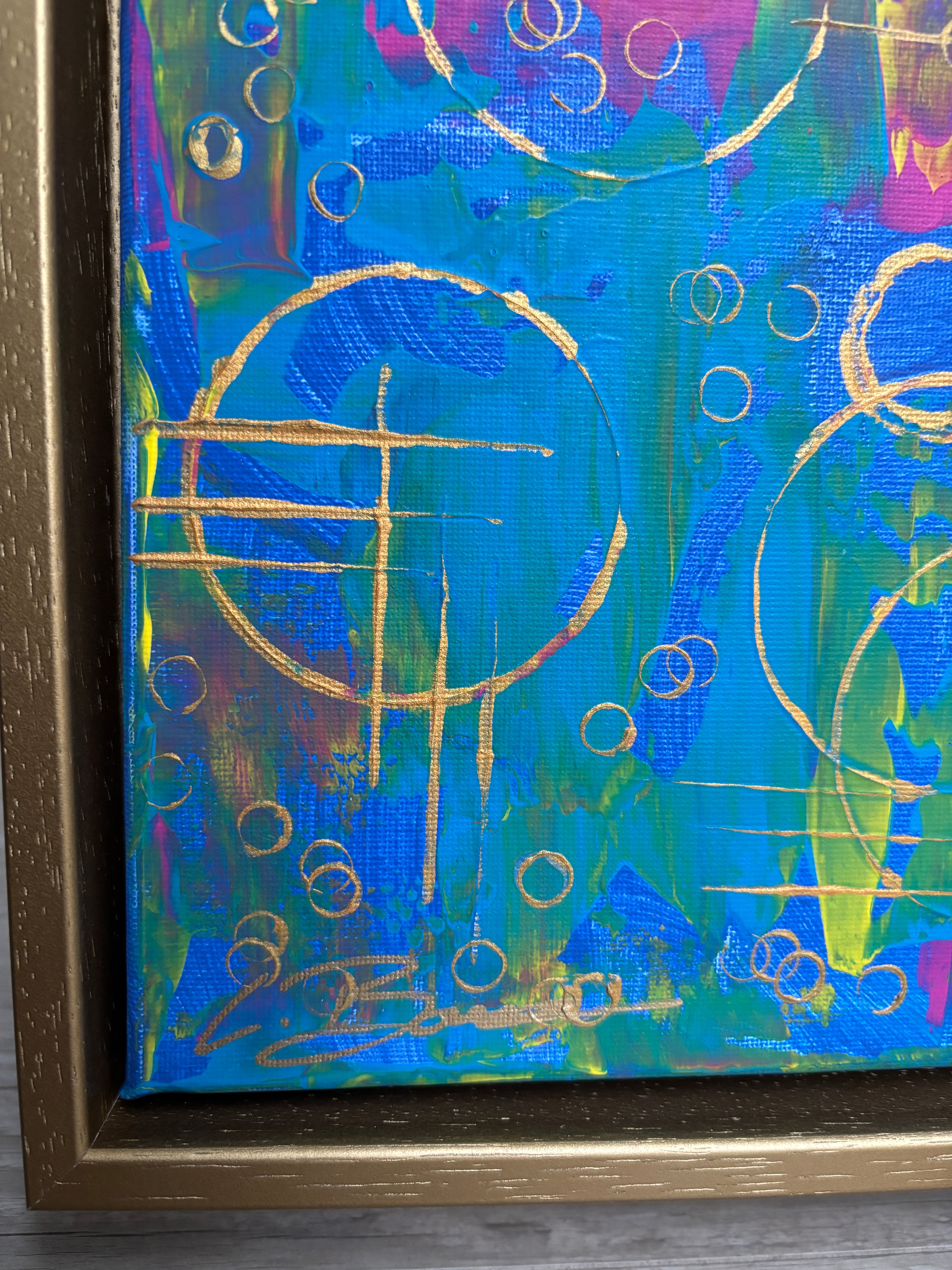 Original-Kunstwerk “Dreaming in Bubbles“