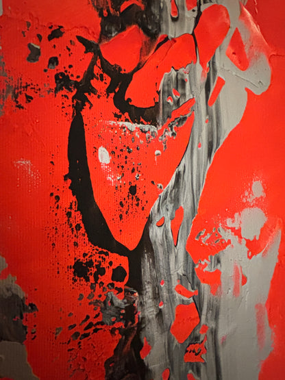 Original-Kunstwerk “Racing Red“