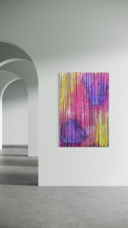 Originalkunstwerk „Lemuria XIV - Glücksfusion“