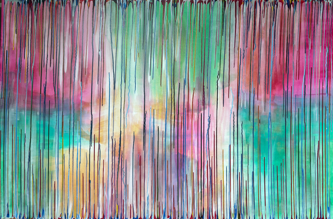 Originalkunstwerk „Lemuria XXIV - Vollendung der Freude“