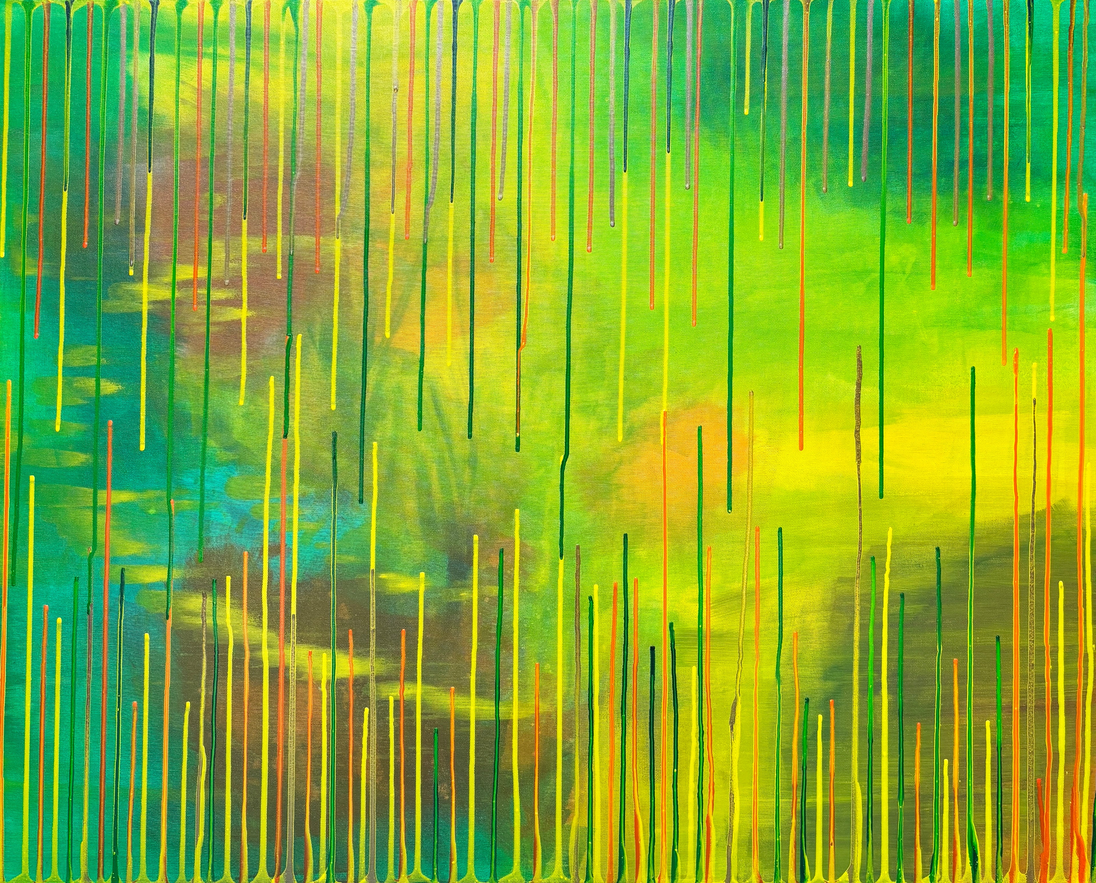 Originalkunstwerk „Lemuria XVIII - Garten der Glücksmomente“