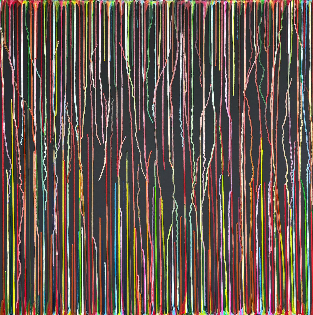 Originalkunstwerk „Lemuria VIII - Frequenzfluss der Sternennacht“