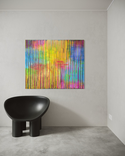 Originalkunstwerk „Lemuria XVII - Echo der Lebenslust“