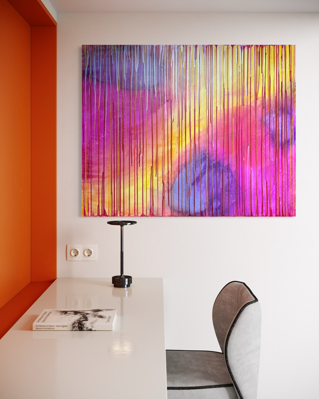 Originalkunstwerk „Lemuria VI - Herzfrequenz“