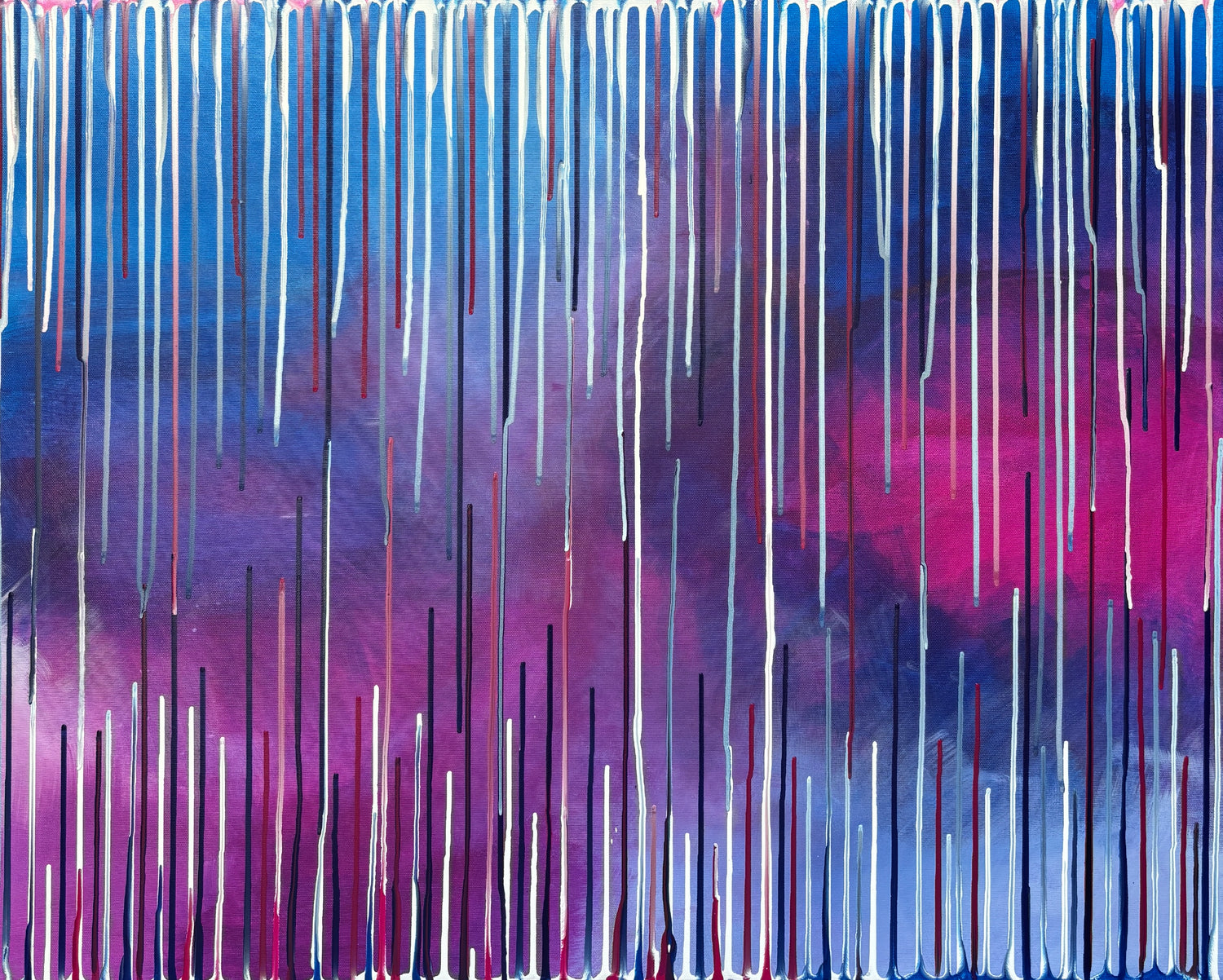 Originalkunstwerk „Lemuria XV - Tanz der Lichtfunken“
