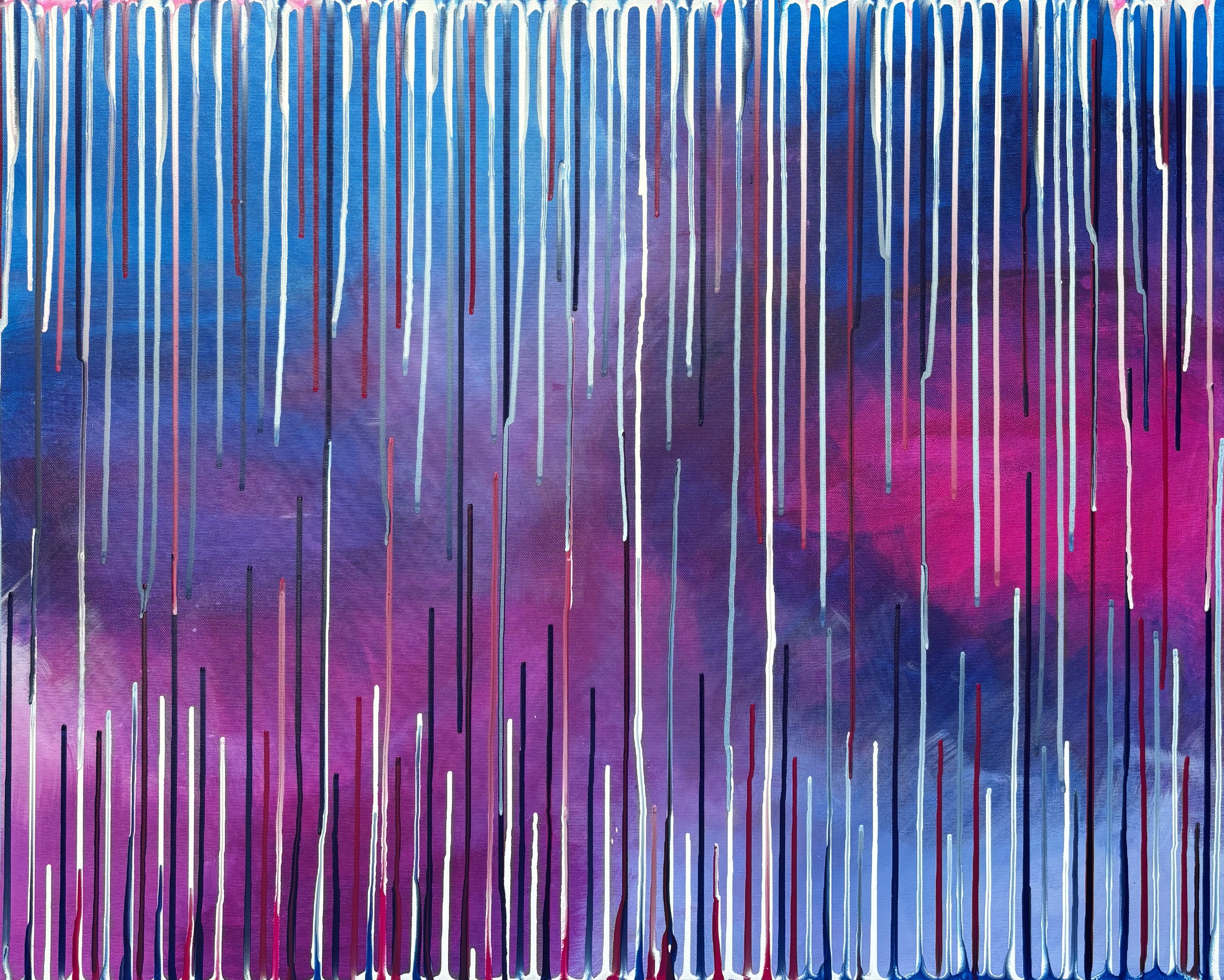 Originalkunstwerk „Lemuria XV - Tanz der Lichtfunken“