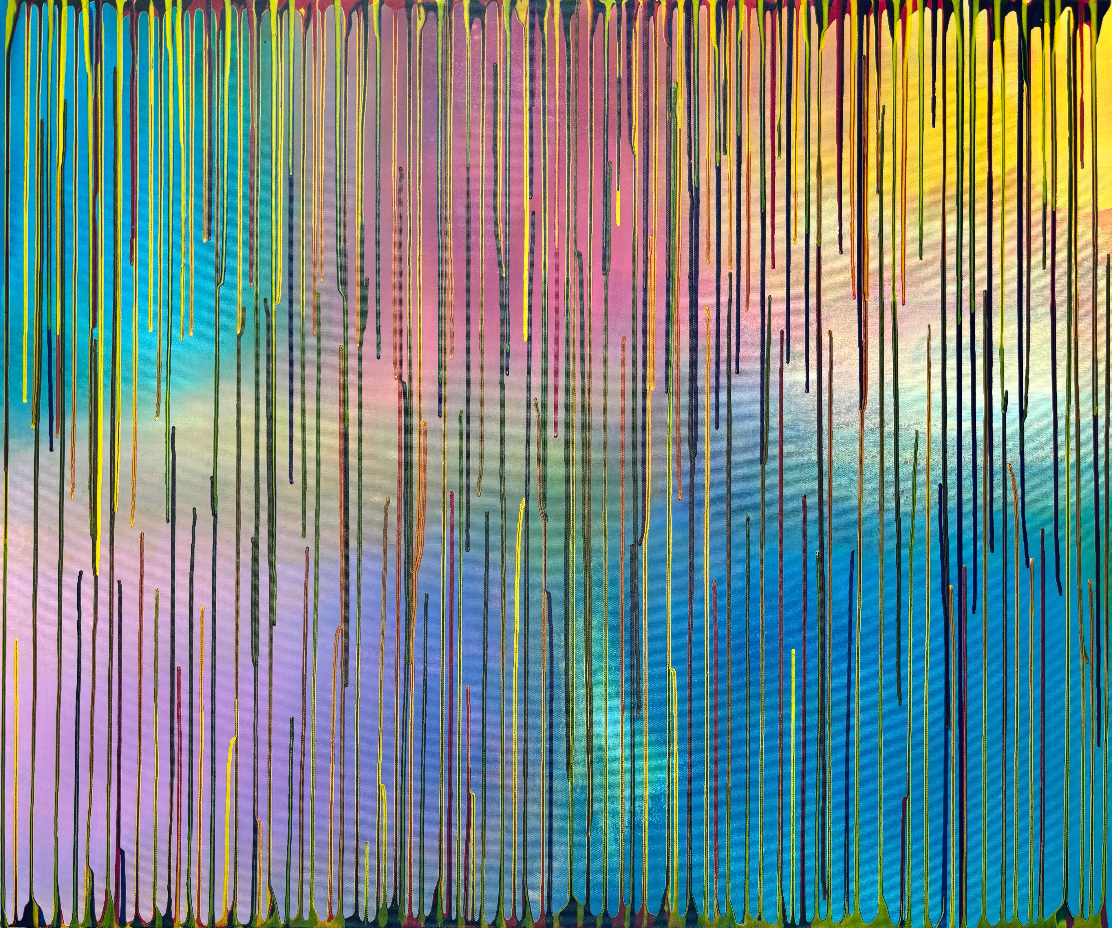 Originalkunstwerk „Lemuria XIX - Aufbruch ins Strahlen“