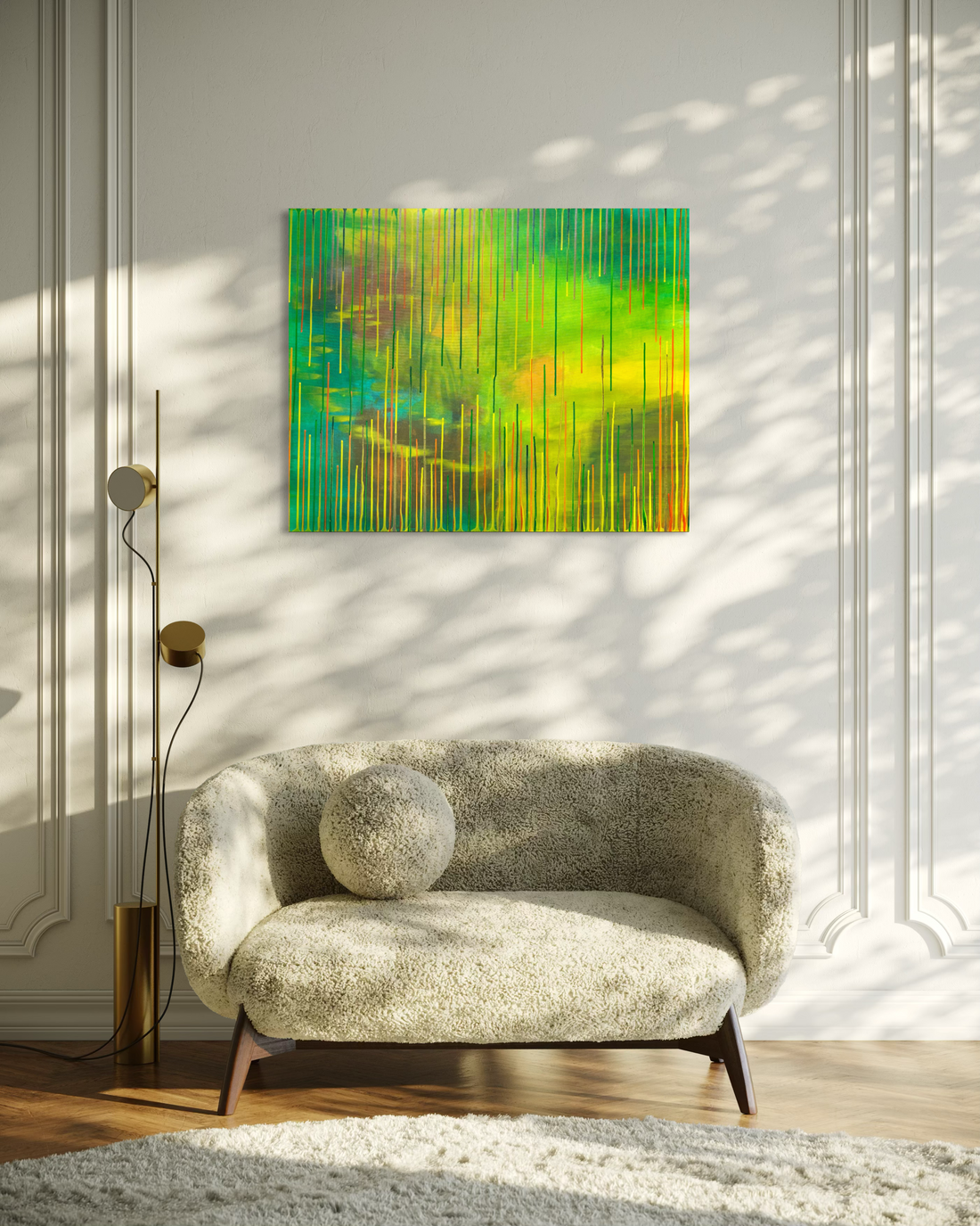 Originalkunstwerk „Lemuria XVIII - Garten der Glücksmomente“