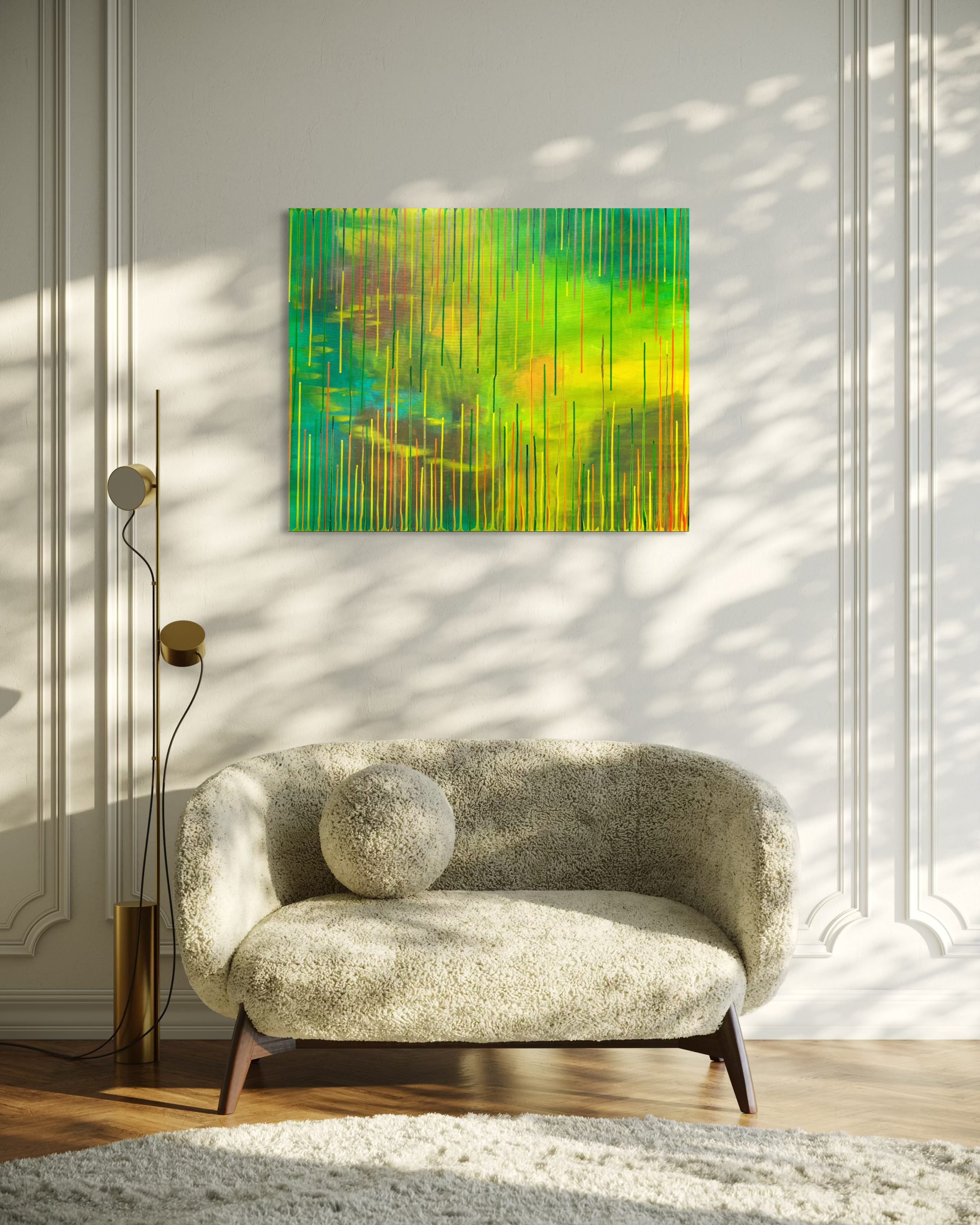 Originalkunstwerk „Lemuria XVIII - Garten der Glücksmomente“