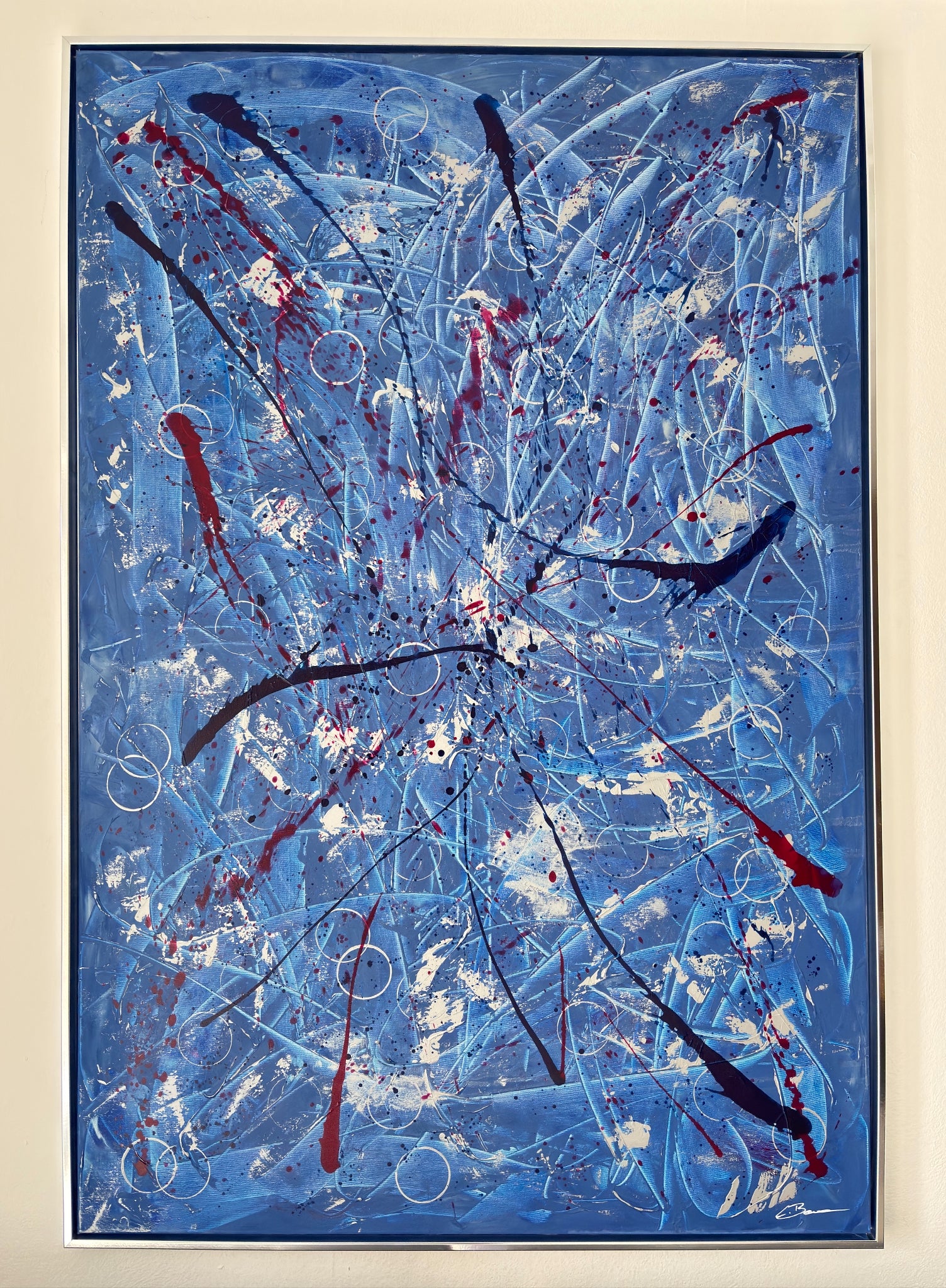 Original-Kunstwerk &quot;Tanz der Galaxien&quot;