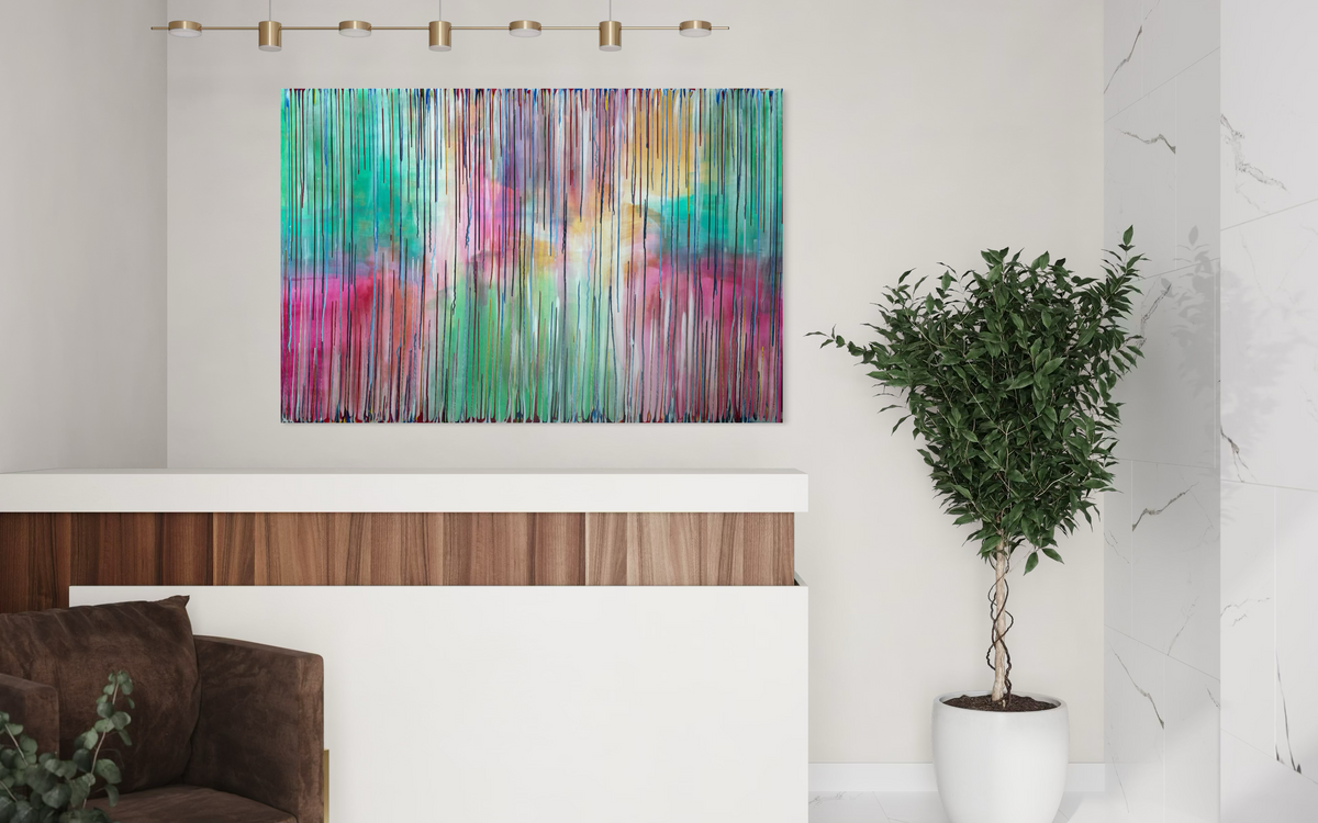 Originalkunstwerk „Lemuria XXIV - Vollendung der Freude“