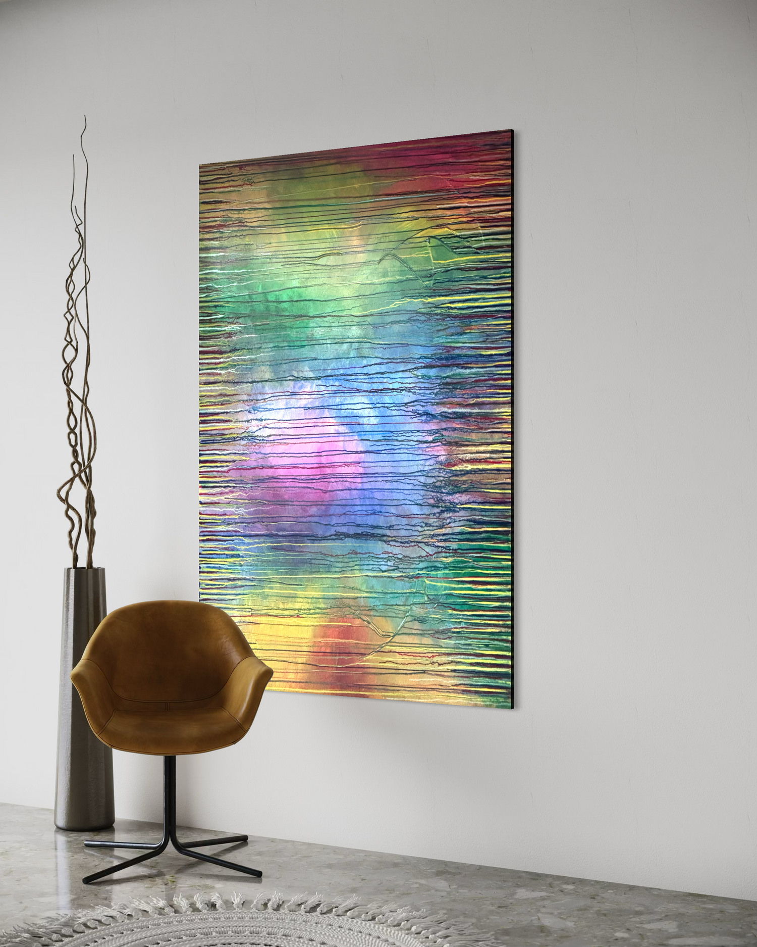 Original-Kunstwerk “Lemuria II - Atem der Lichtwelt“