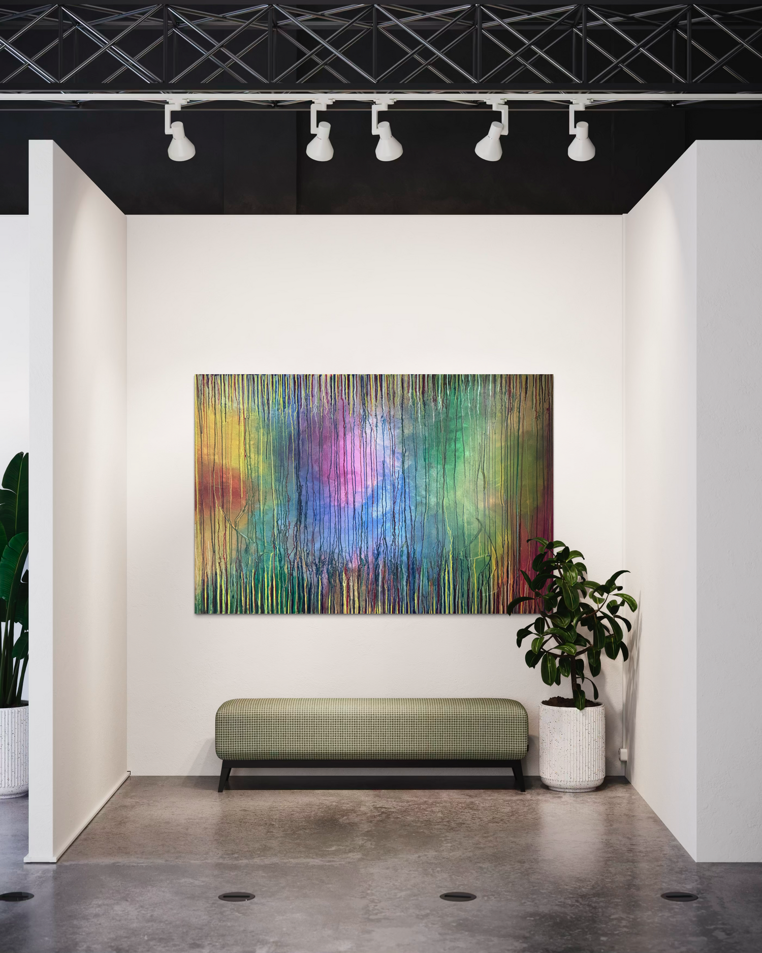 Original-Kunstwerk “Lemuria II - Atem der Lichtwelt“