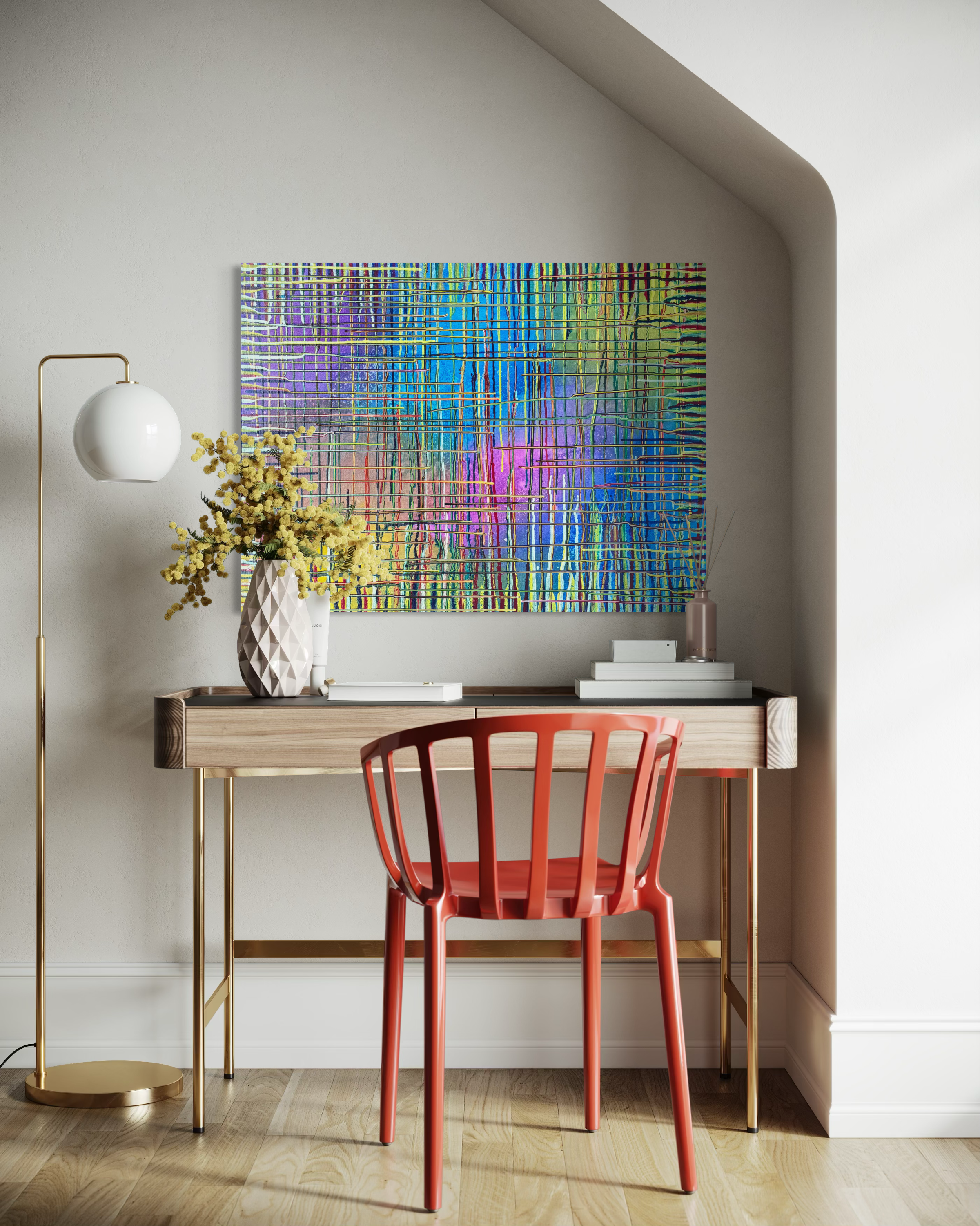 Original-Kunstwerk “Lichtimpulse“