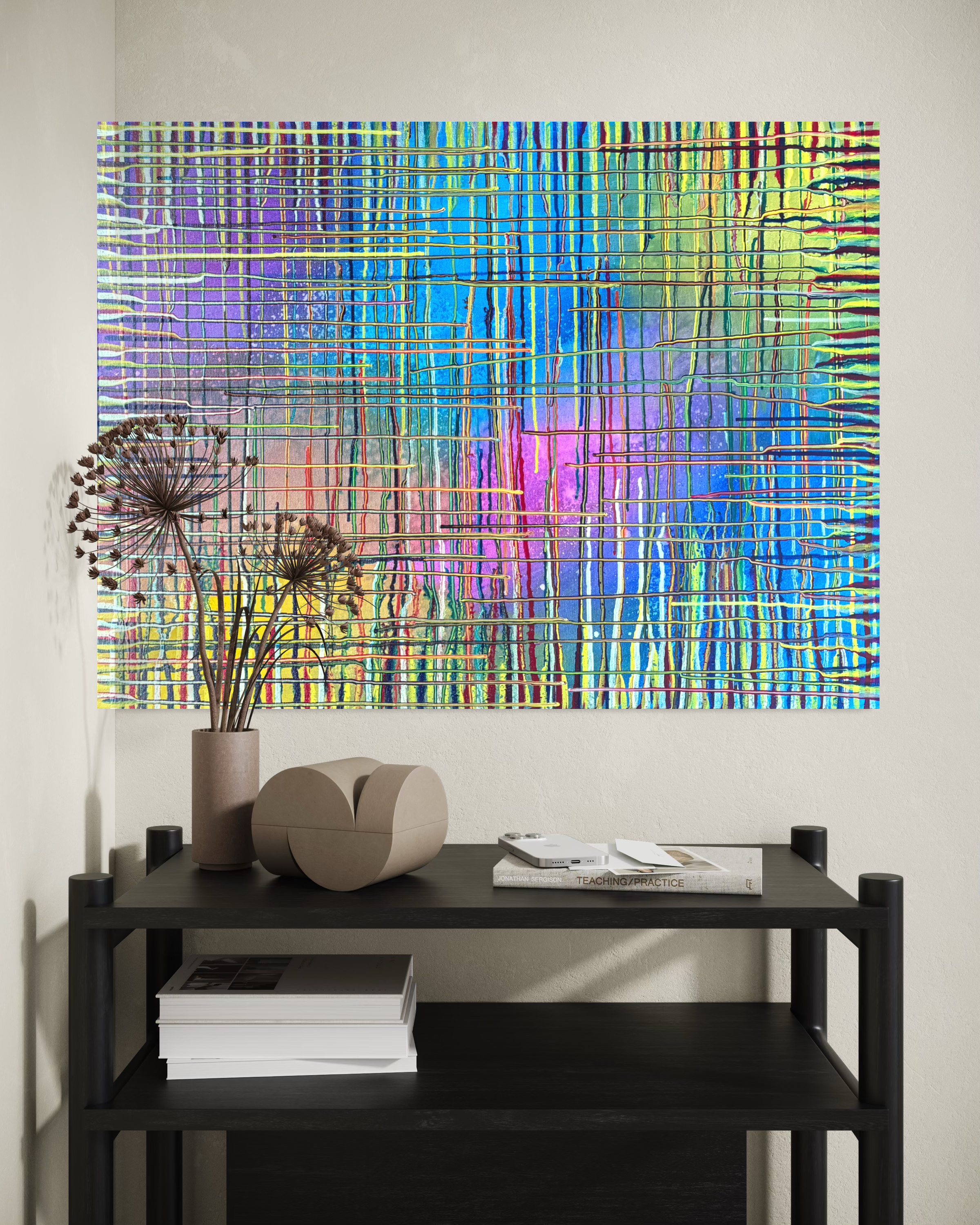 Original-Kunstwerk “Lichtimpulse“