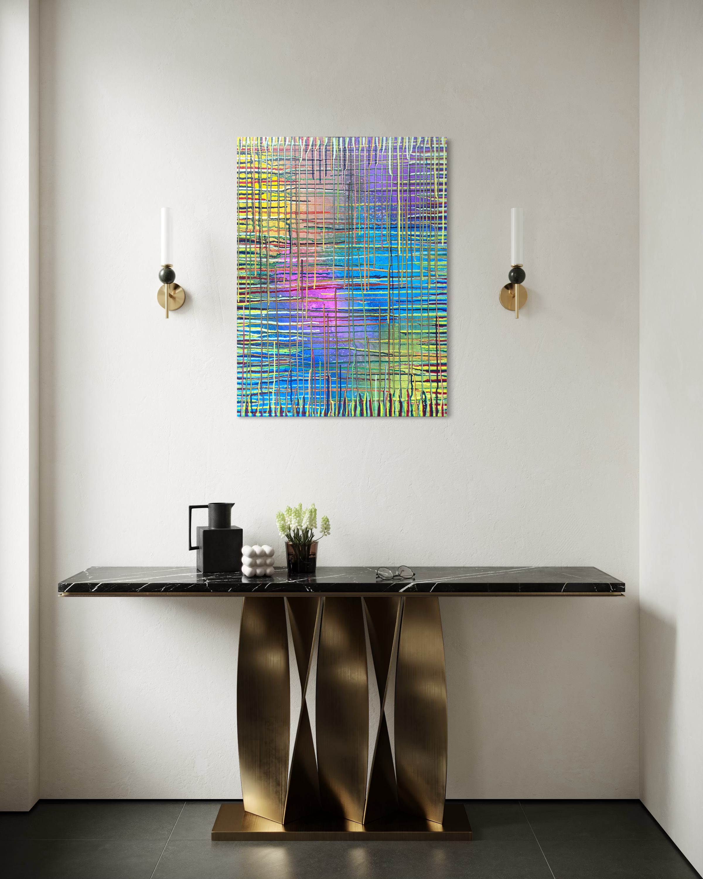 Original-Kunstwerk “Lichtimpulse“