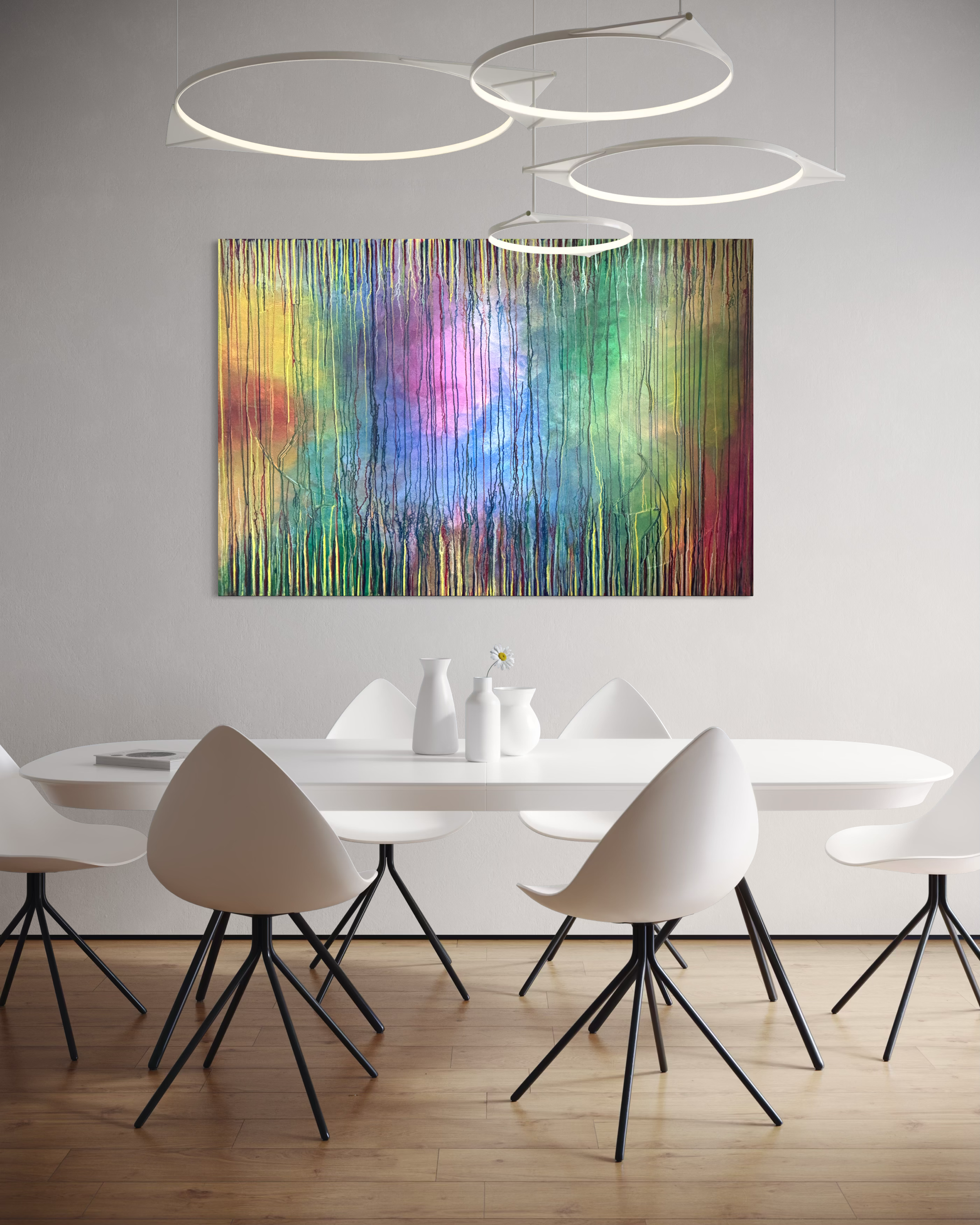 Original-Kunstwerk “Lemuria II - Atem der Lichtwelt“