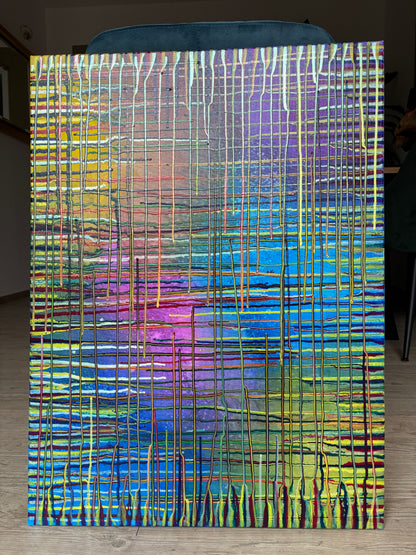 Original-Kunstwerk “Lichtimpulse“