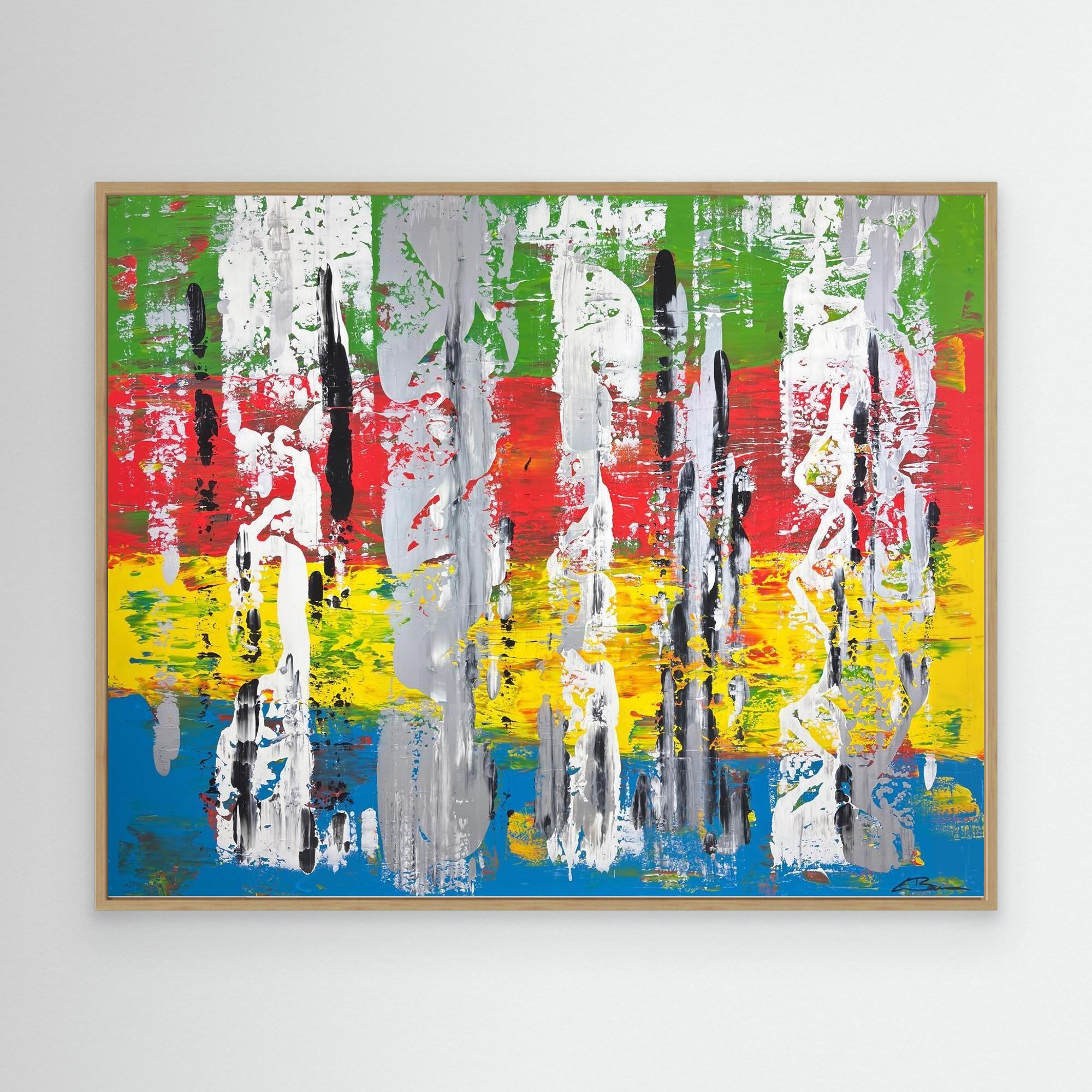 Kunstwerk &quot;The Twining I&quot; - Premium Leinwand-Druck, limitiert auf 10 Stück